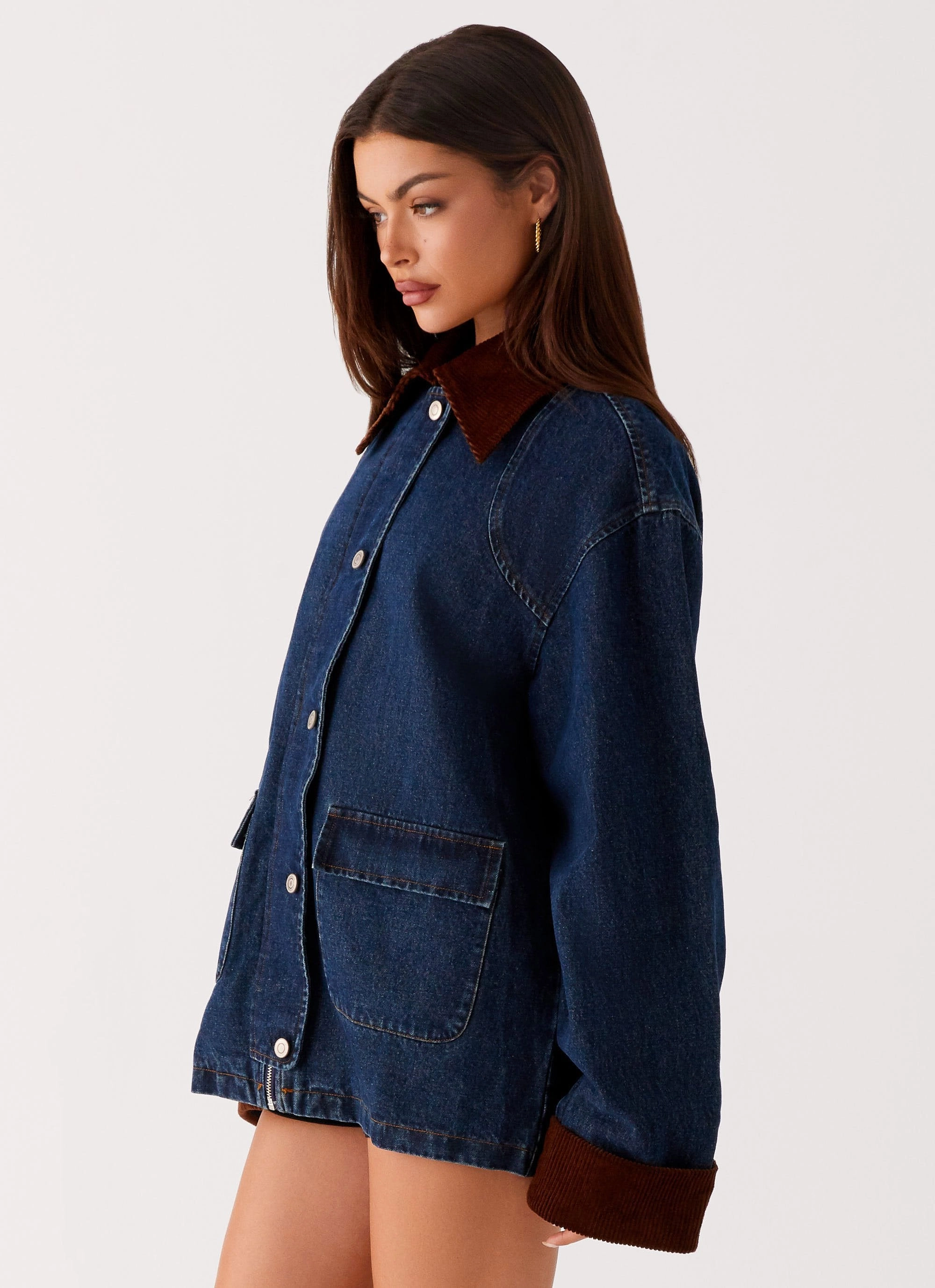 Crisp Look Koda Denim Jacket - Indigo