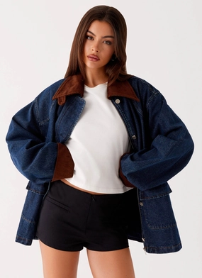 Koda Denim Jacket - Indigo Stretch Enhanced Mobility Zones AntiPilling Finish