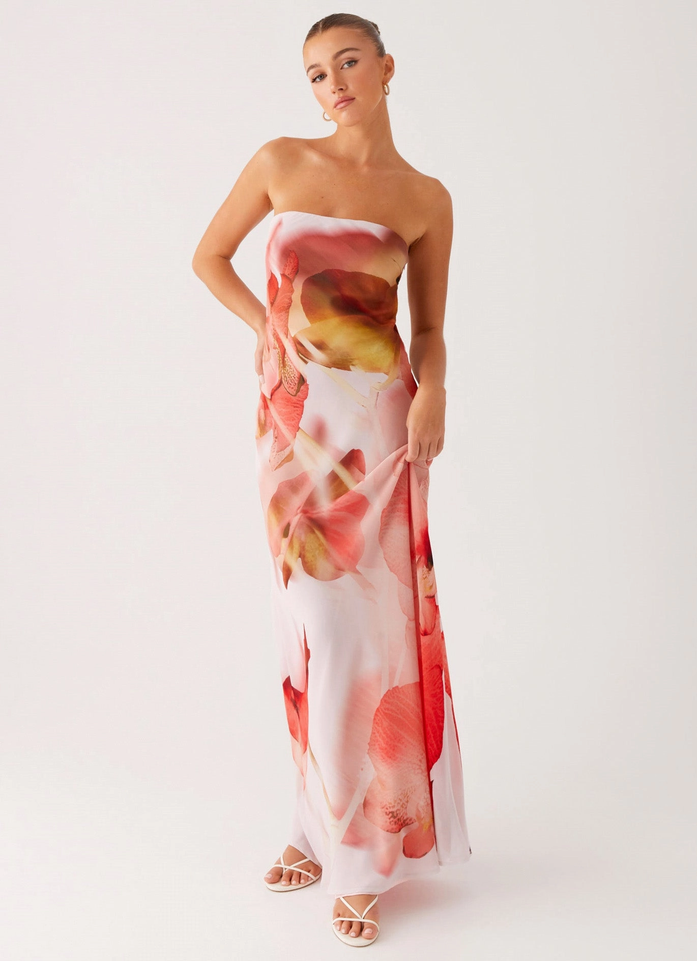 All-day style Kunis Maxi Dress - Peach Rose