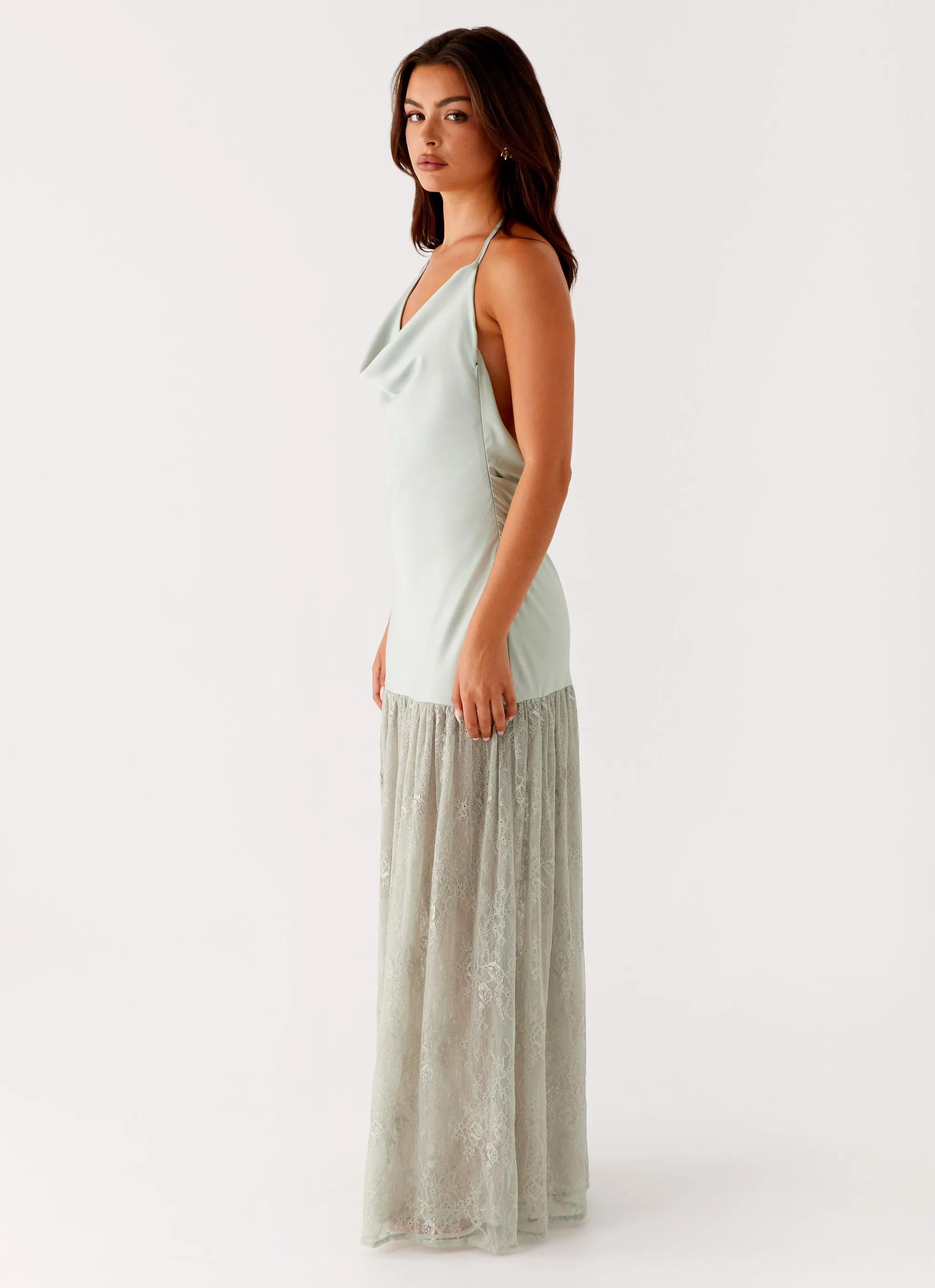 Kylie Maxi Dress - Sage Reversible-Style Boho Aesthetic