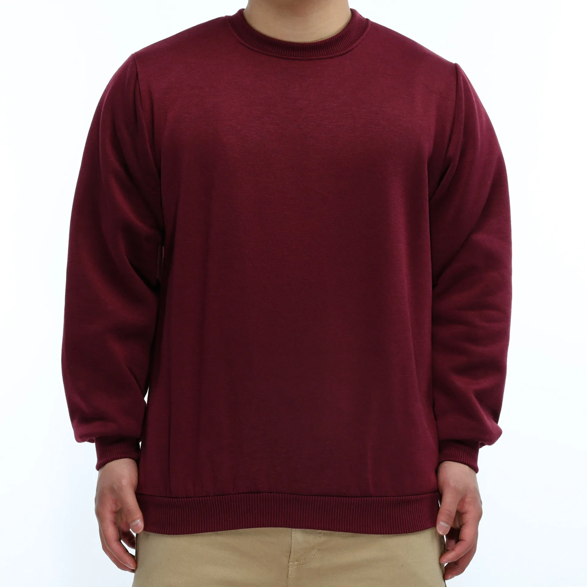 LA Speedy Crewneck Sweater - Burgundy