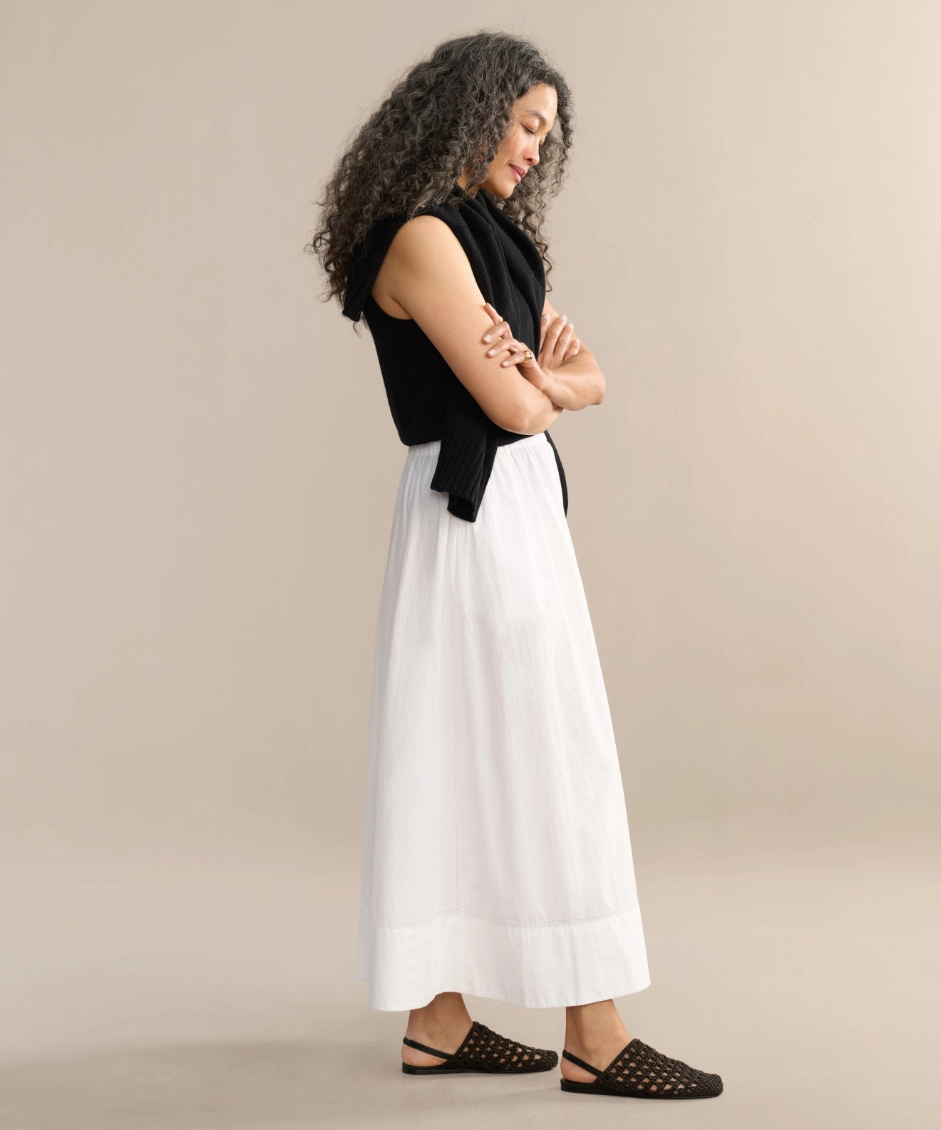 Soft Material StaticDissipativeFabric Lauren Skirt