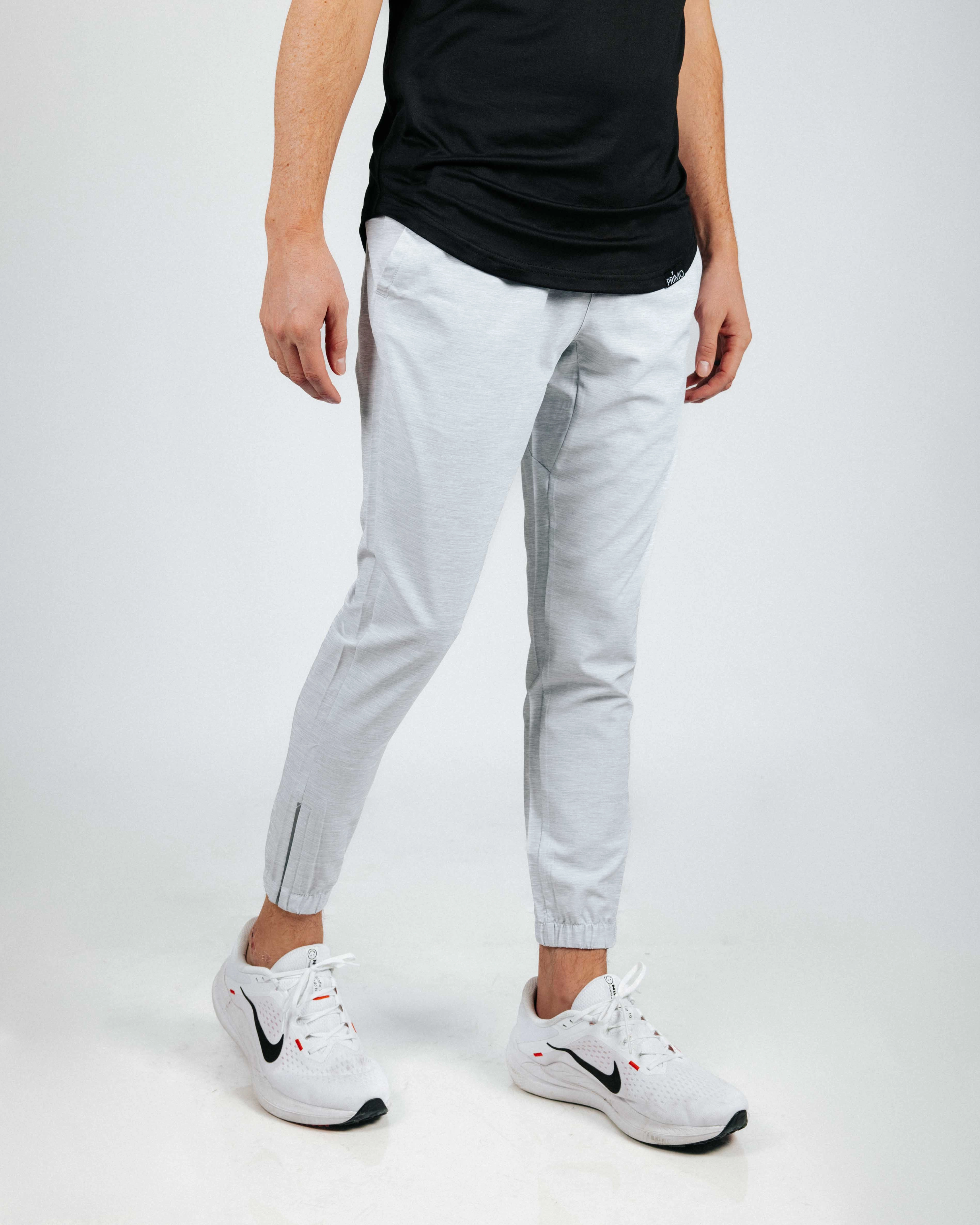 Casual Edge Chic Design Wear Men's Light Gray Active Jogger