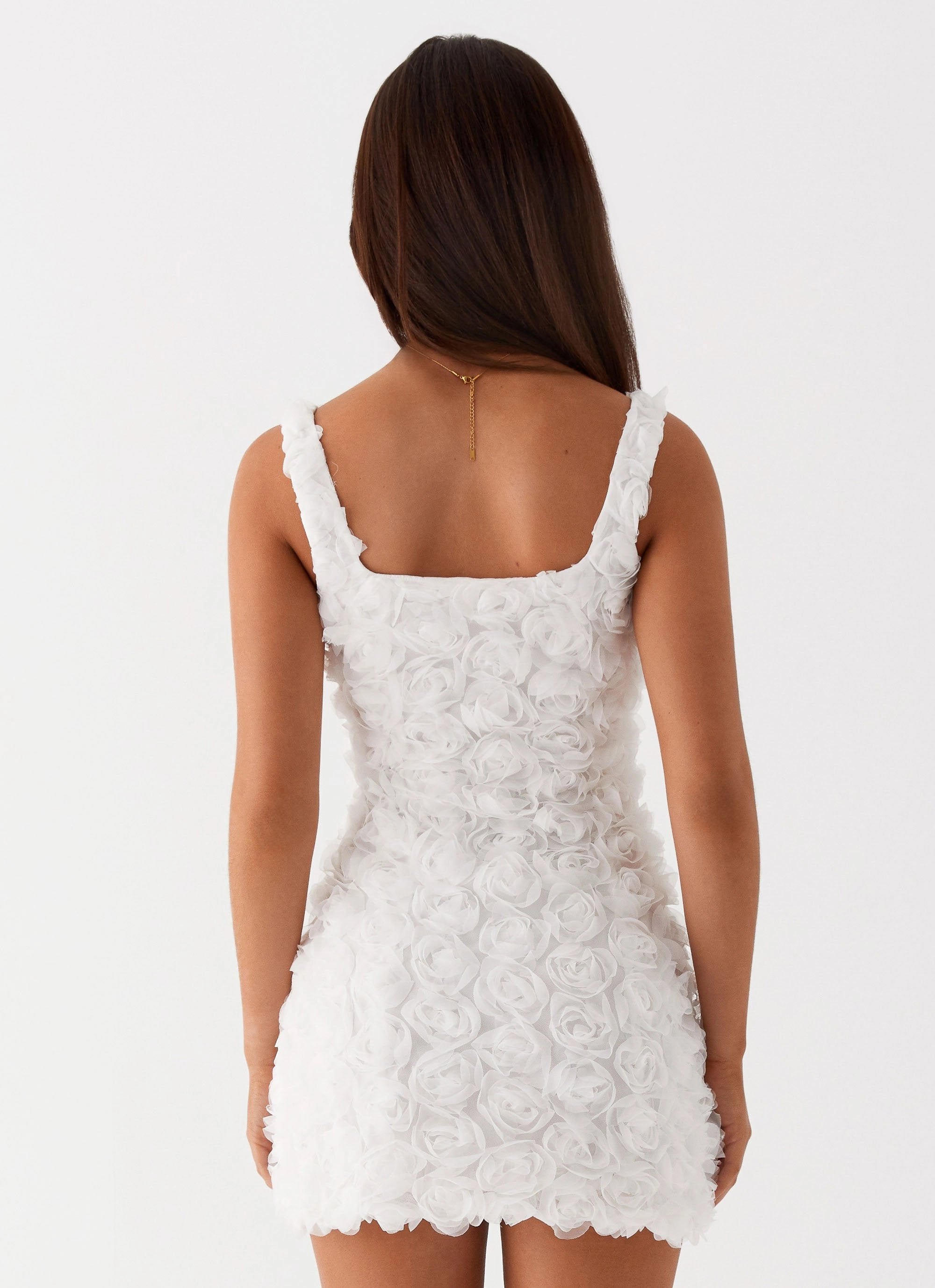 Cozy Mood Valentina Mini Dress - White