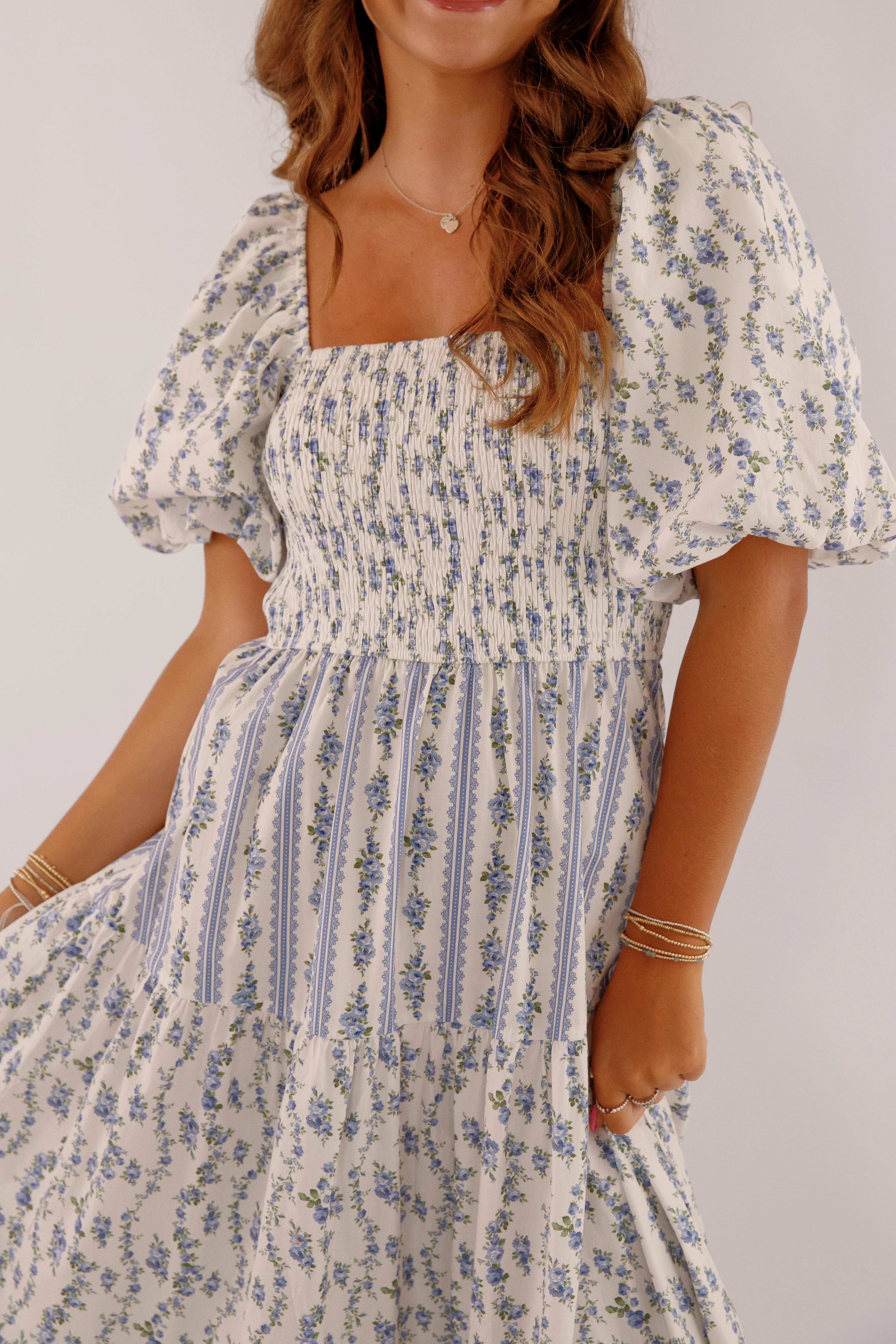 Simple yet sophisticated gown Odor-Control Nothing Is By Chance Maxi Dress-Blue