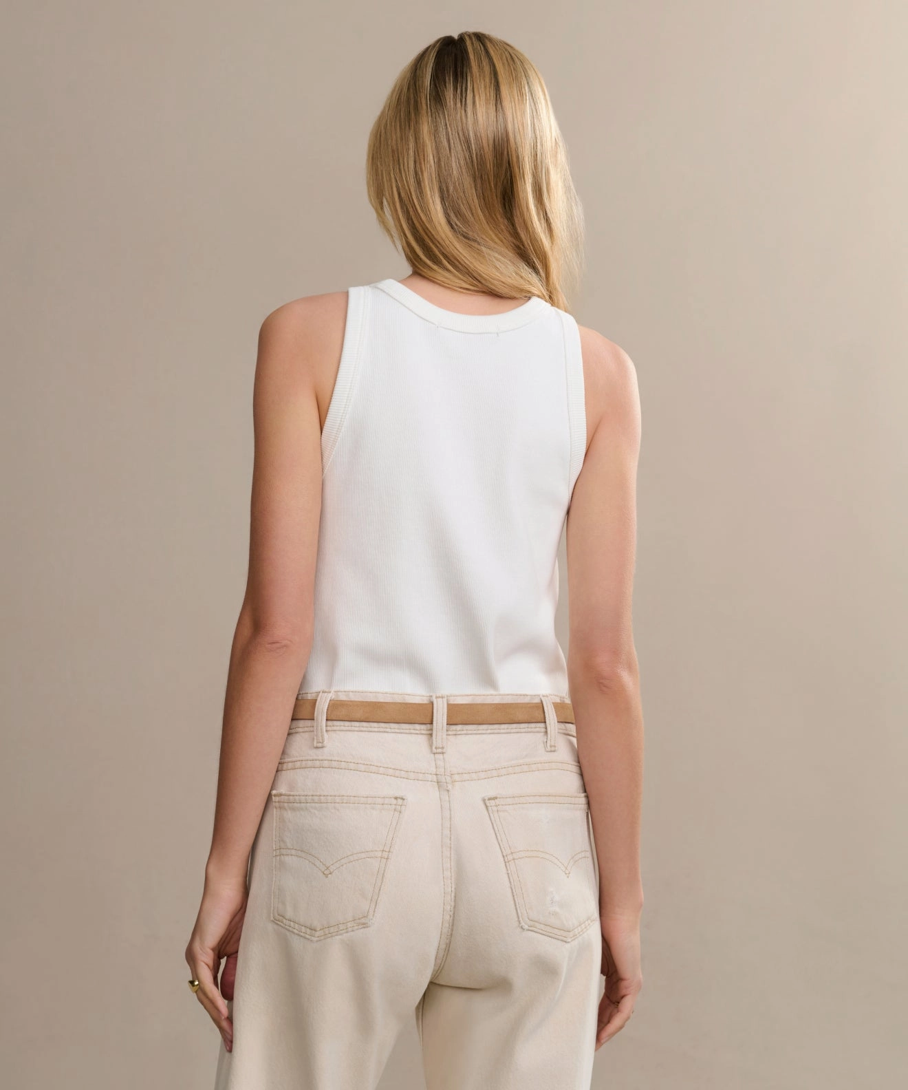 Cotton Rib Tank AntiPilling