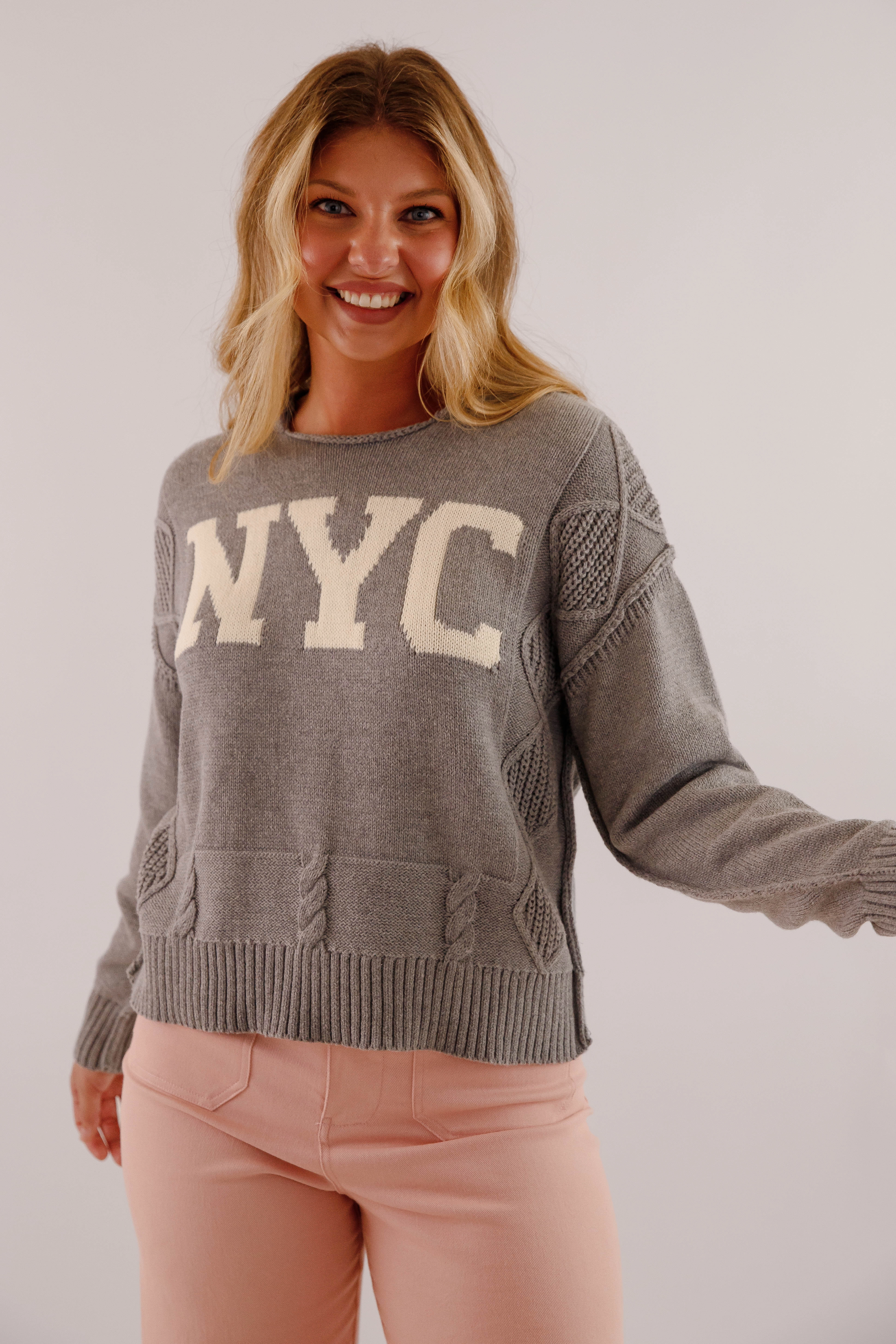 PortableOption SoftTouch New Romance In The City Sweater-NYC