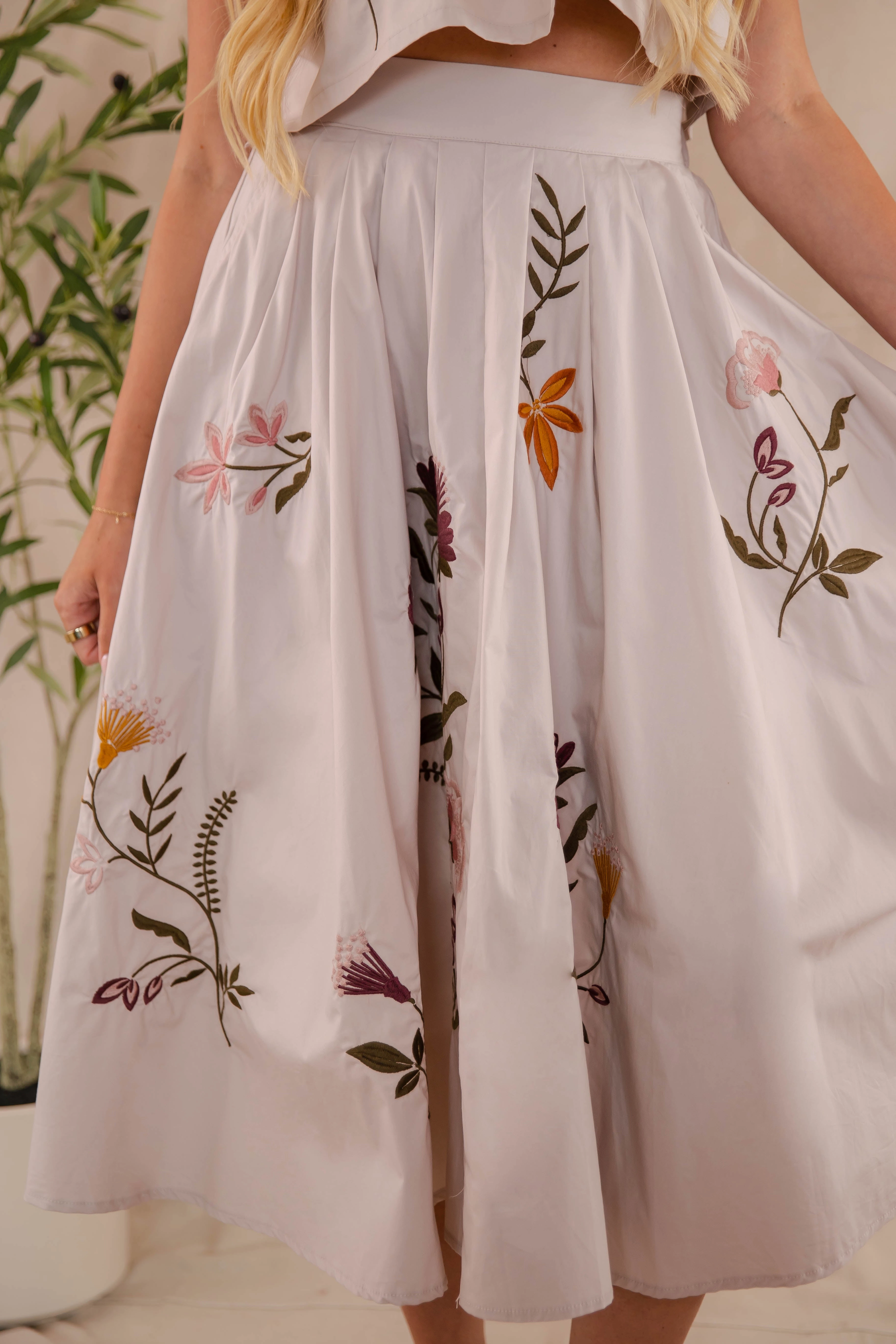 Casual Wearable Non slip grip Finding The Good Midi Skirt