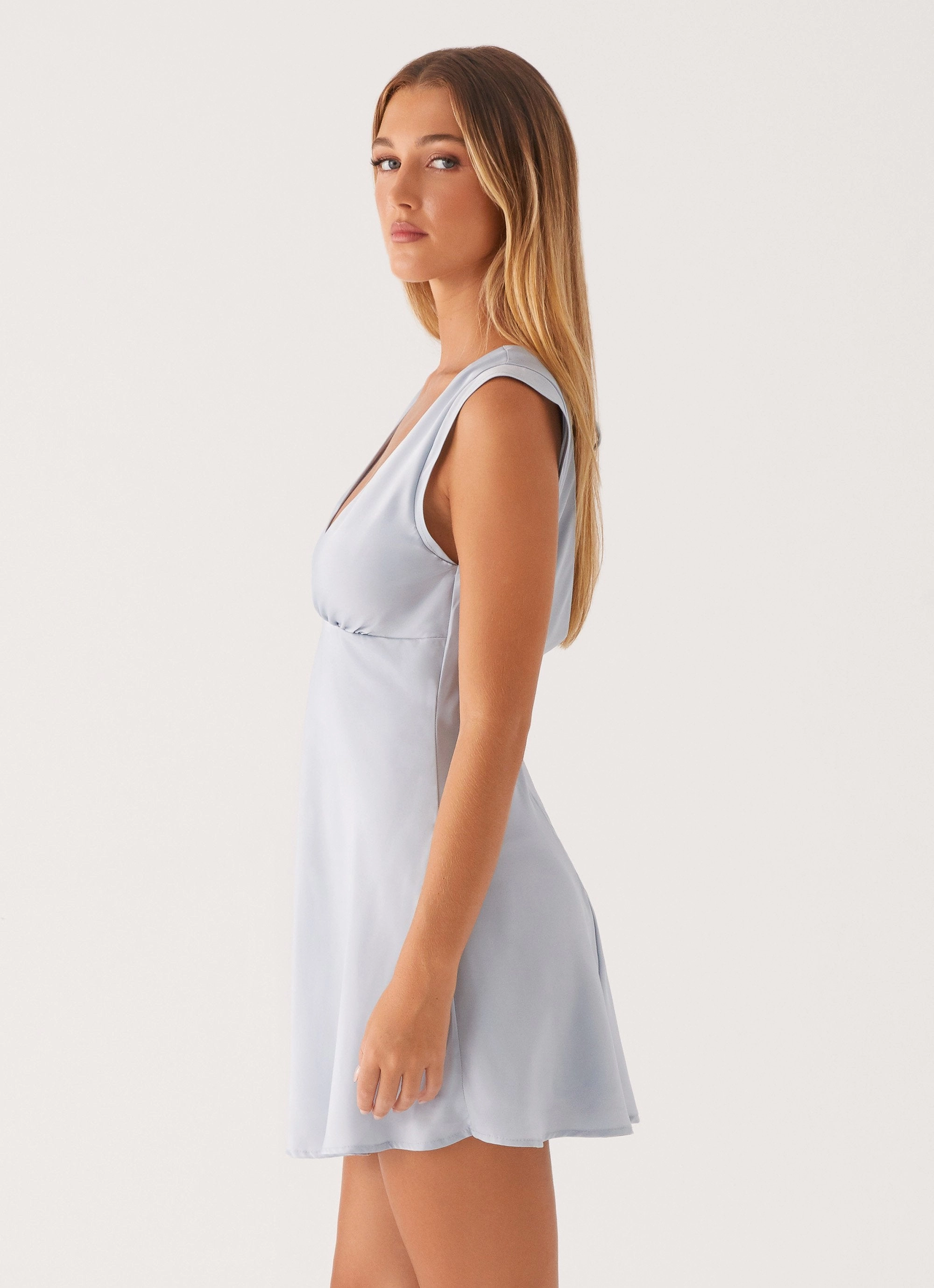 Layton Mini Dress - Blue Walk Grace Active Moments