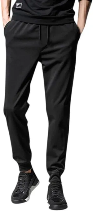 LCMTWX Cargo Pants for Men Casual Jogging Sports Elastic with Pockets Men's Men's Pants Fleece Active Tech Joggers