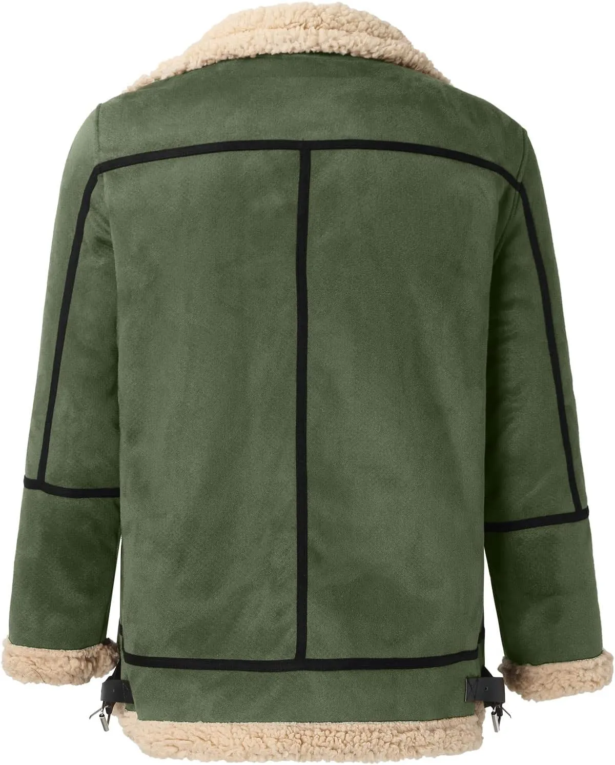 LCMTWX Mens Jackets And Winter Outerwear Single-breasted Solid Color Lapel Long Sleeve Coat Cardigan Plush Long Coat