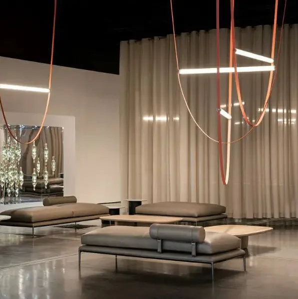 Led creative living room bar chandelier black 2022 Chinese manufacturer Contemporary New Modern