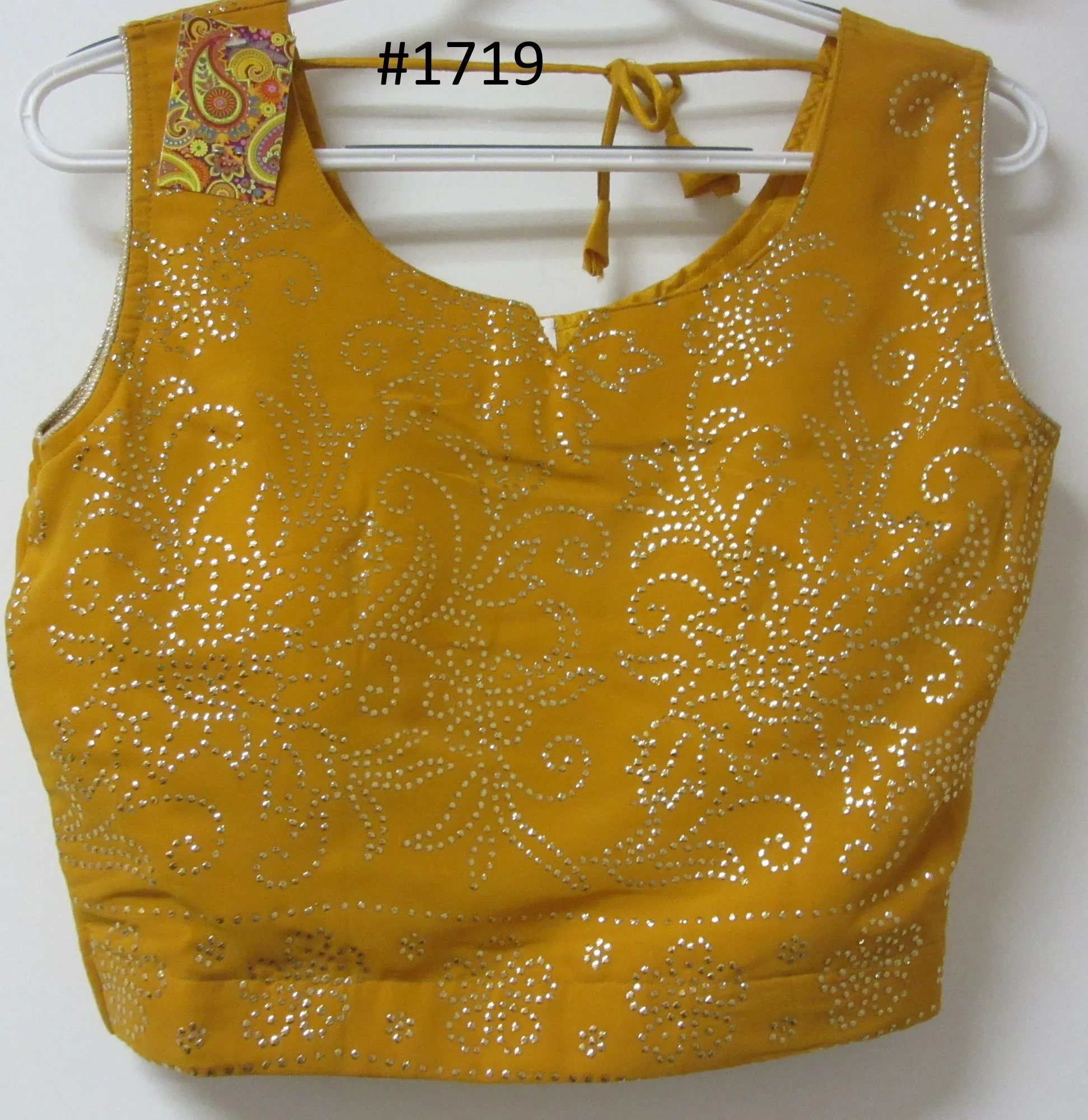 Lehenga 5801719 Mustard Georgette Lehenga Set Small Size Choli