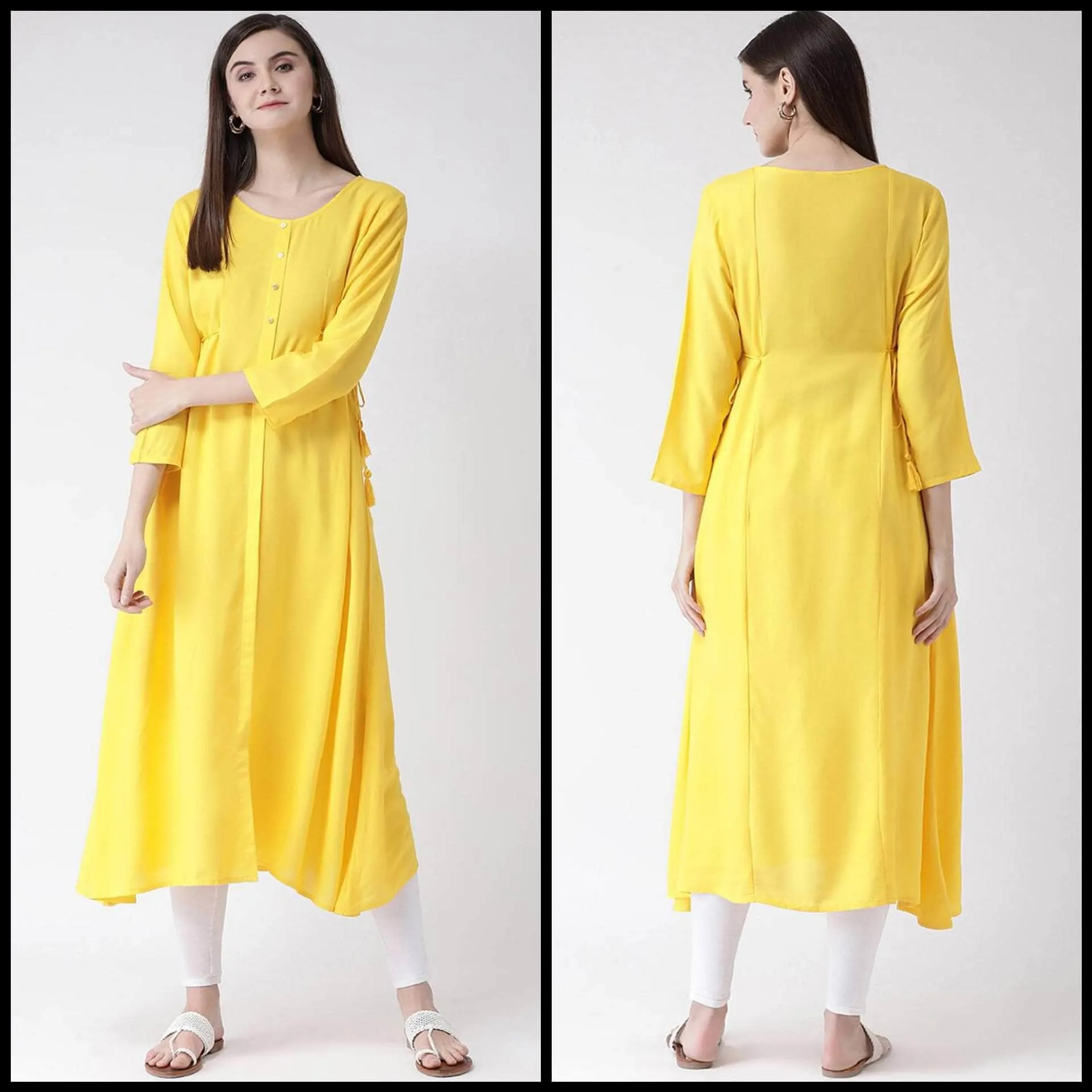 Lemon Tart Clothing LTK107 Stitch Detail Stitched Kurti