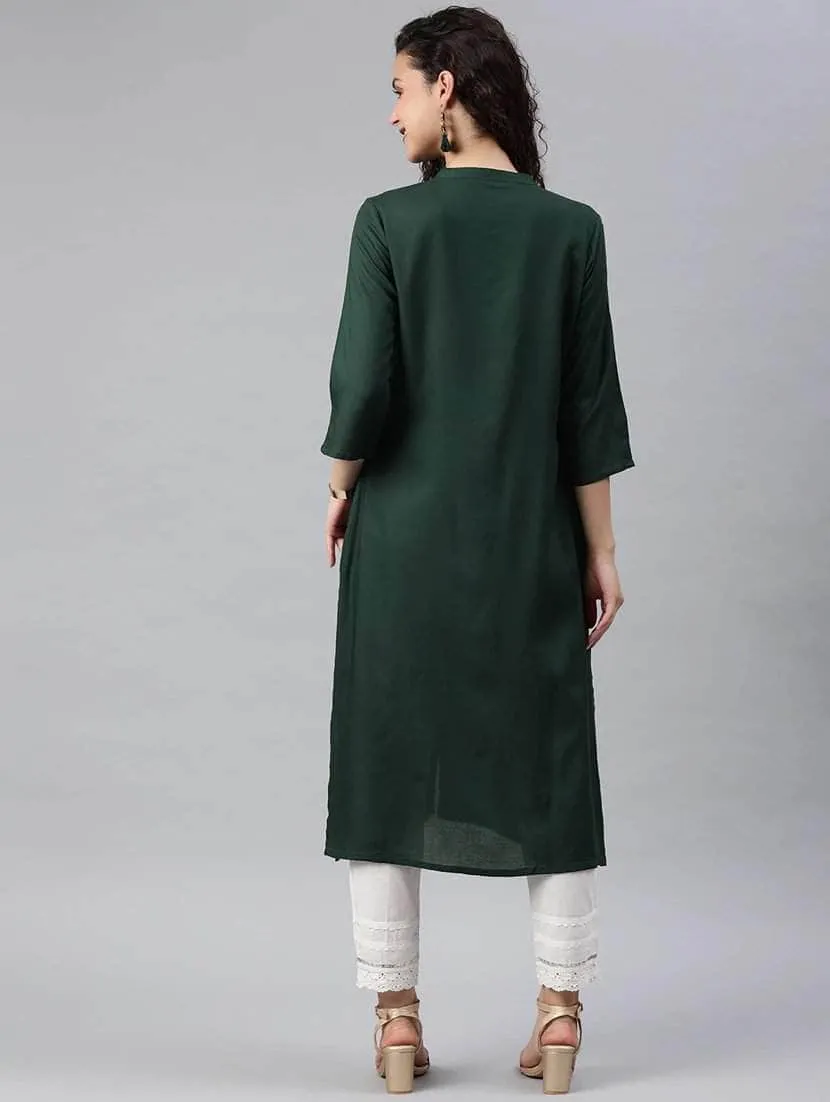 Lemon Tart Clothing LTK117 Button Detail Stitched Kurti