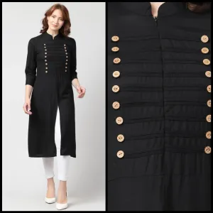 Lemon Tart Clothing LTK143 Pintuck Detail Stitched Kurti