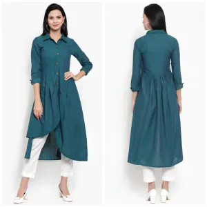 Lemon Tart Clothing LTK96 Button Detail Stitched Kurti