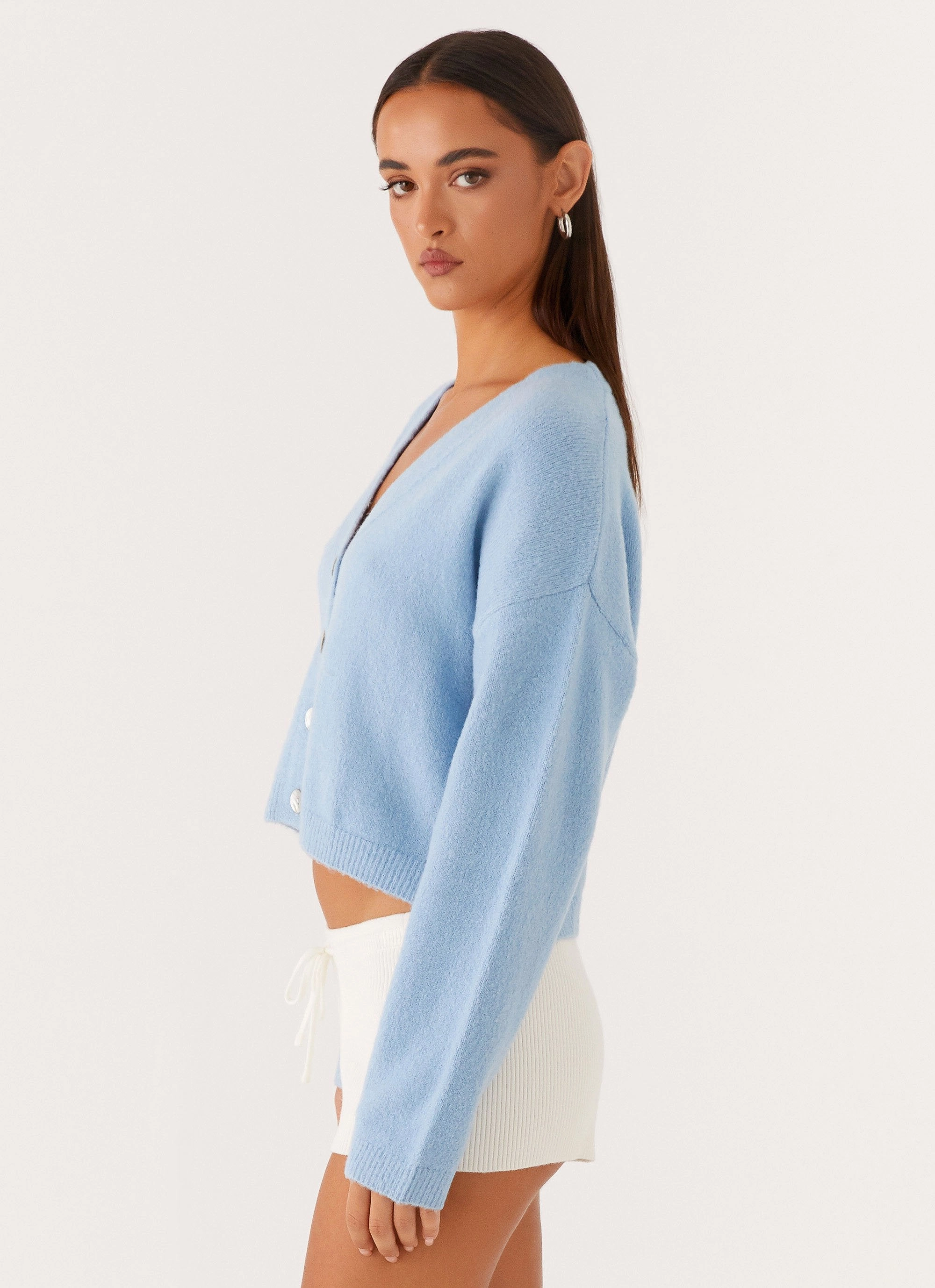 WaterRepellentFabric No Smell Lenka Oversized Cardigan - Blue