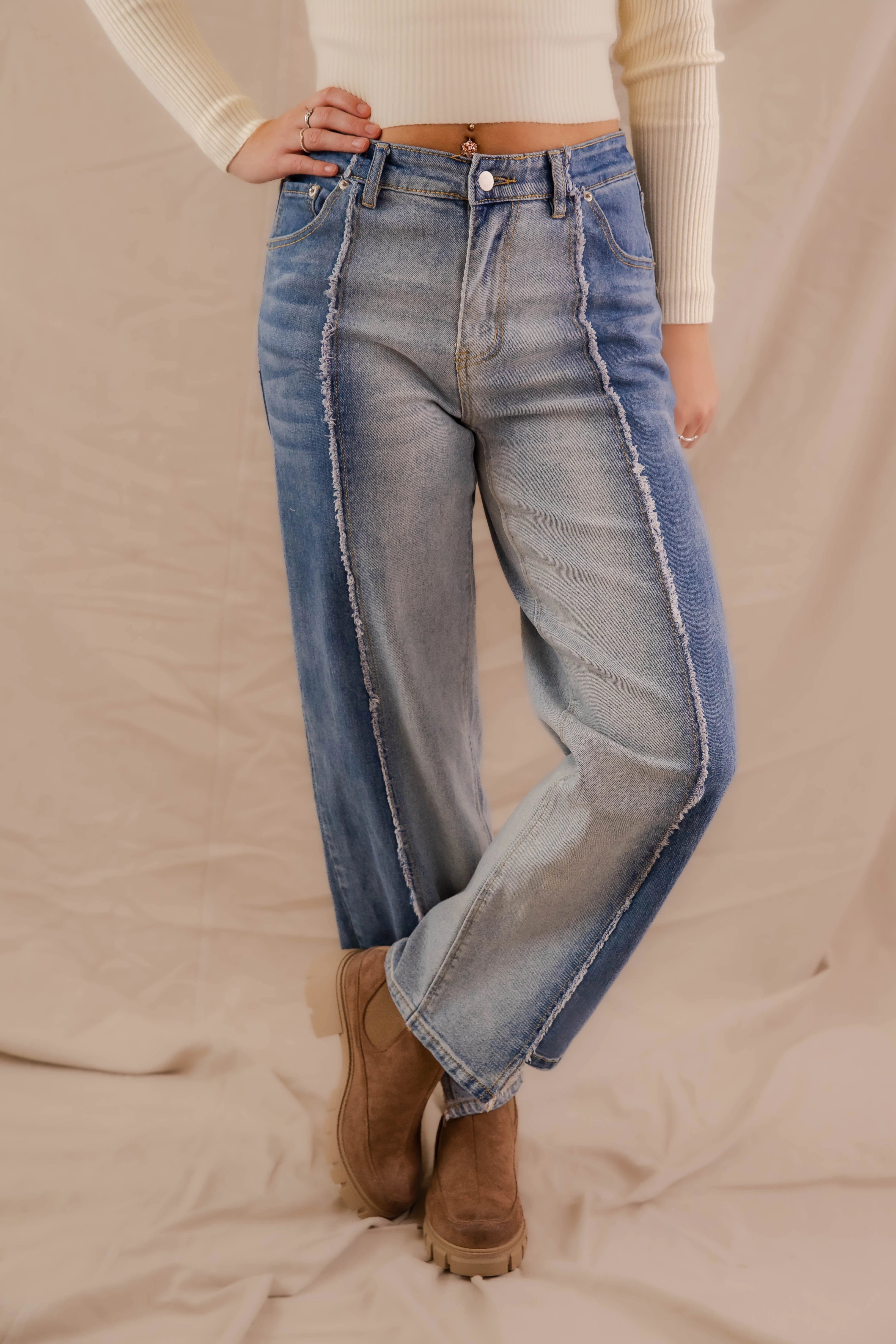 Let's Pretend Denim Functional Layers