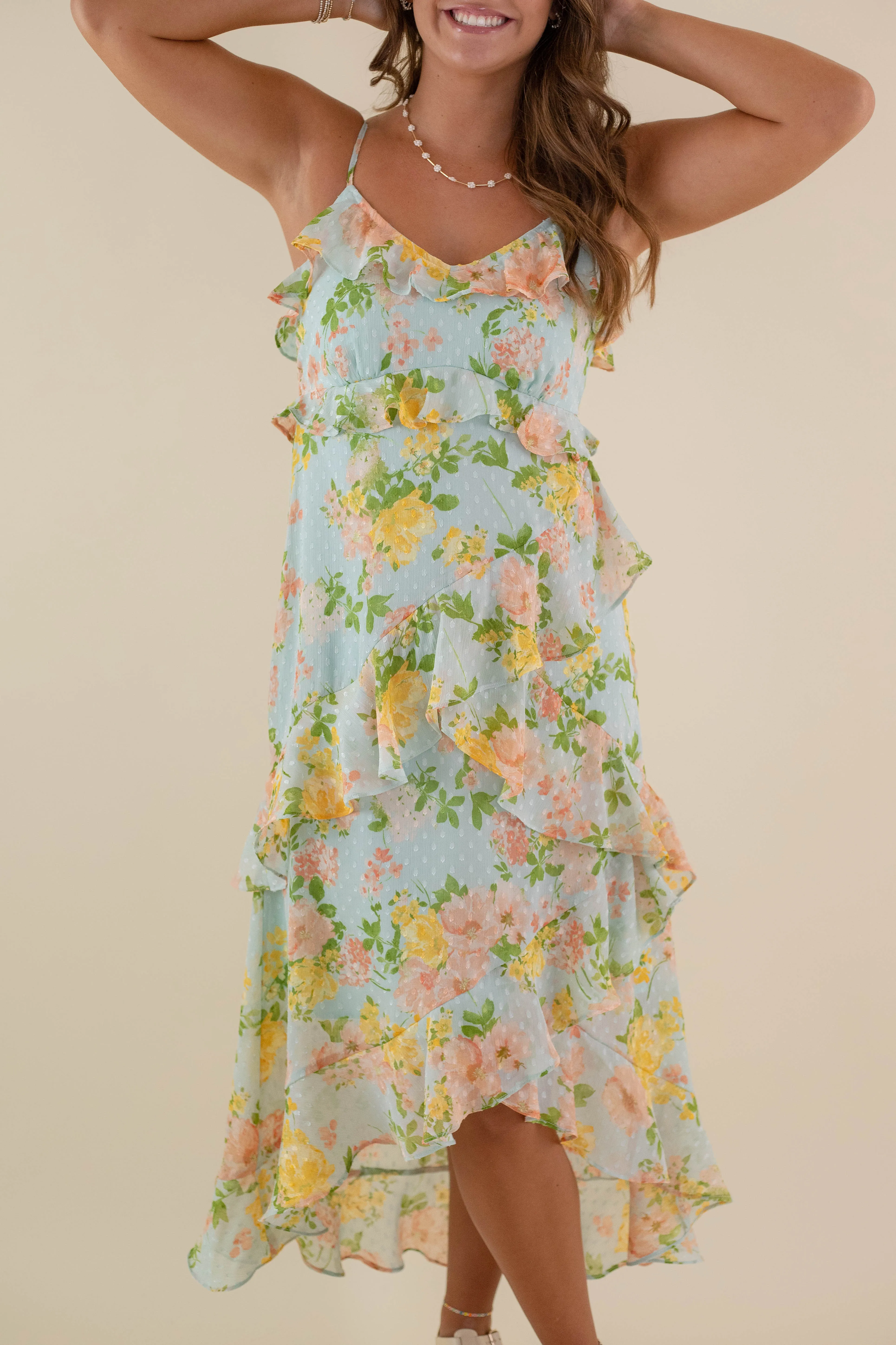 Fashion Layers Let's Be Clear Midi Dress