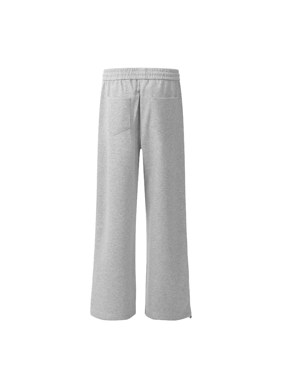 Lettering Print Straight-leg Sweatpants