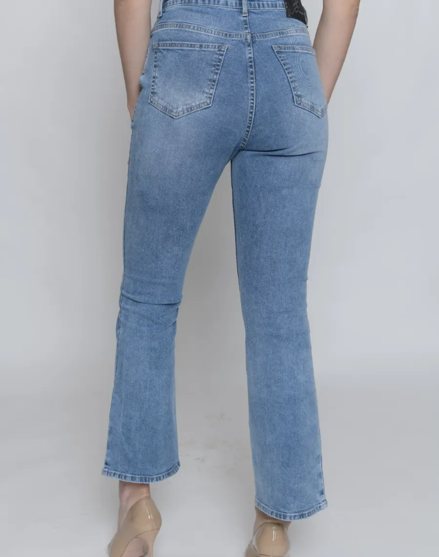 Light Blue Ripped Jeans