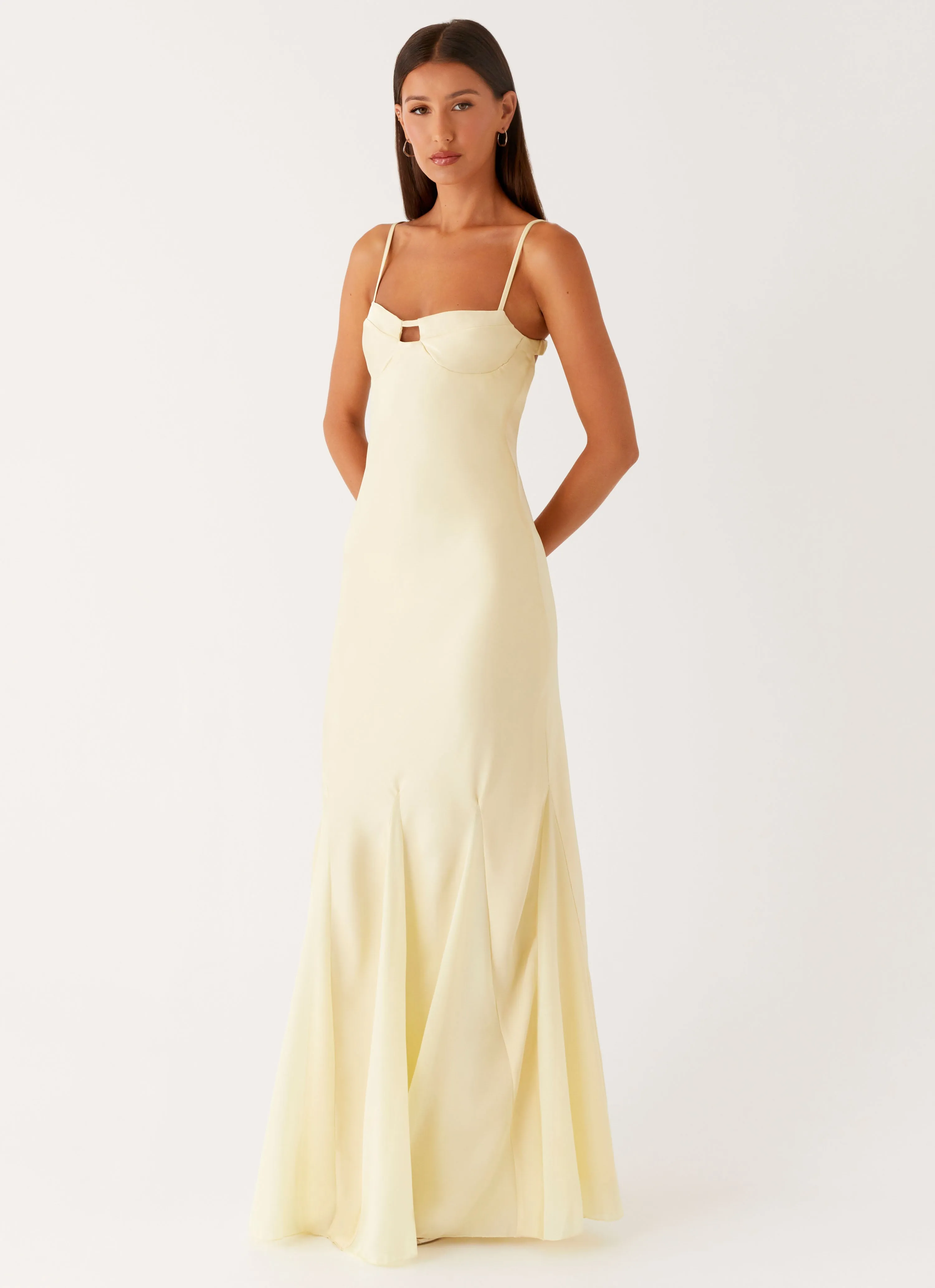 Easy Lovely Relaxed and Elegant Ravello Maxi Dress - Sunny Yellow