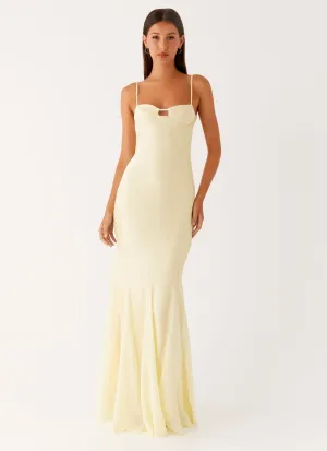Lounge Mood Ravello Maxi Dress - Sunny Yellow