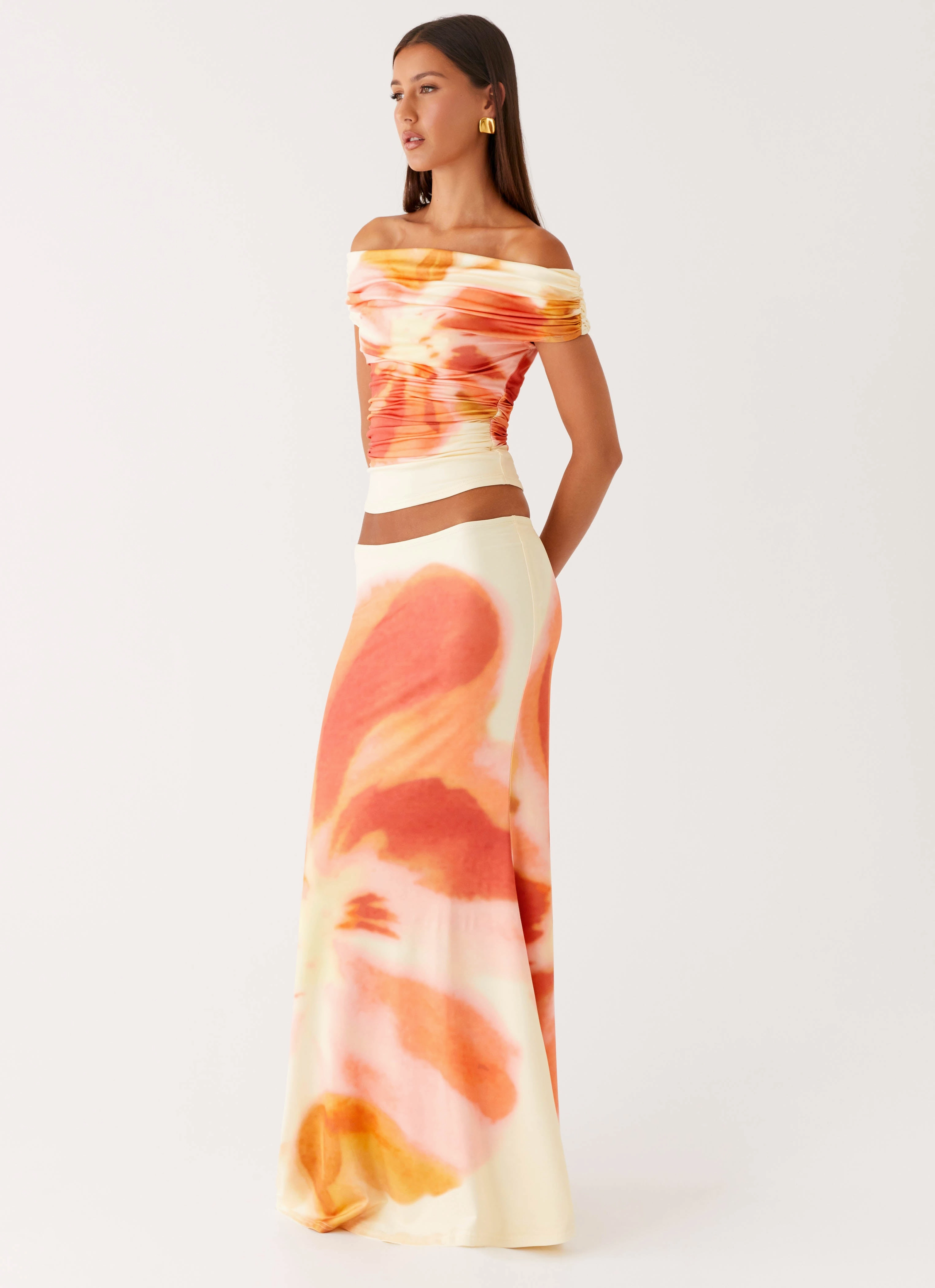 Moka Maxi Skirt - Mimosa Blossom Fast Move Pocket Reinforcement