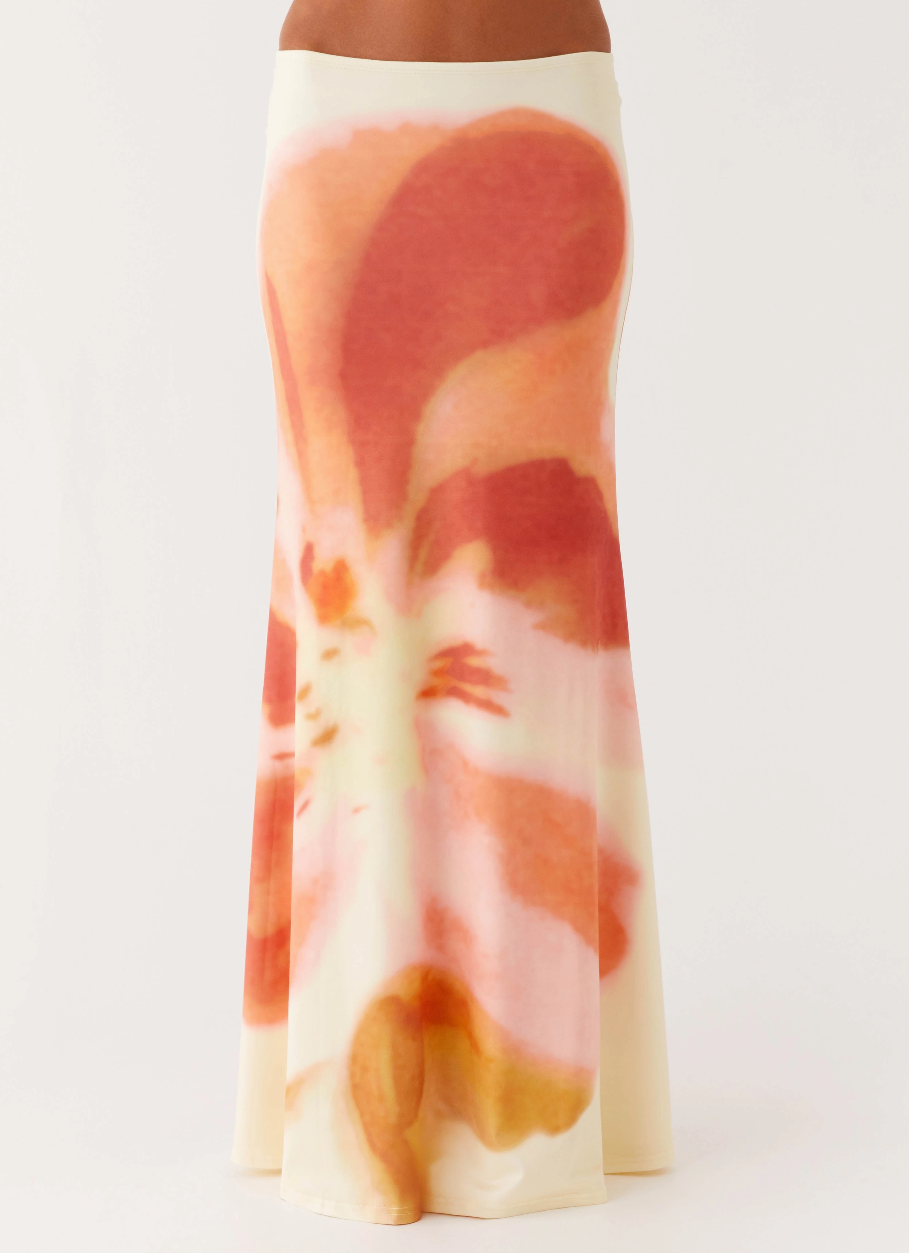 Moka Maxi Skirt - Mimosa Blossom Cotton comfort Corduroy texture