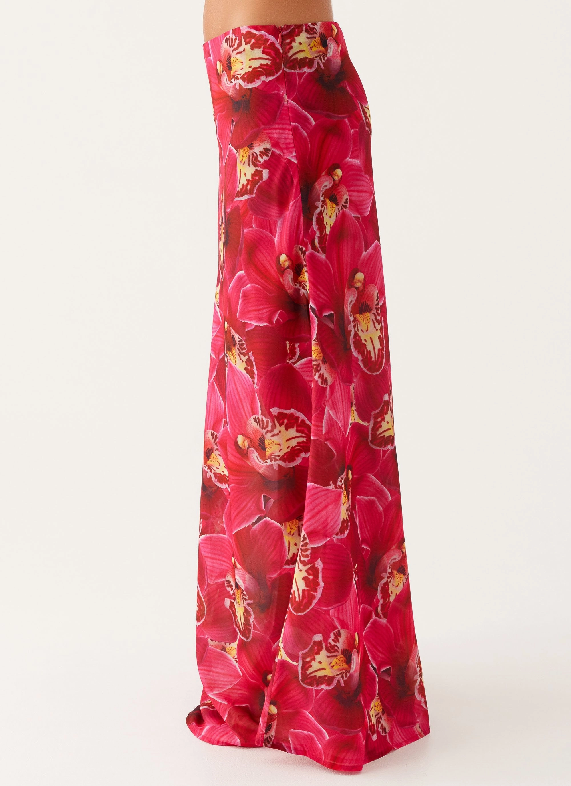 Ashley Maxi Skirt - Orchid Pink Travel-Ready SturdyBeltLoops