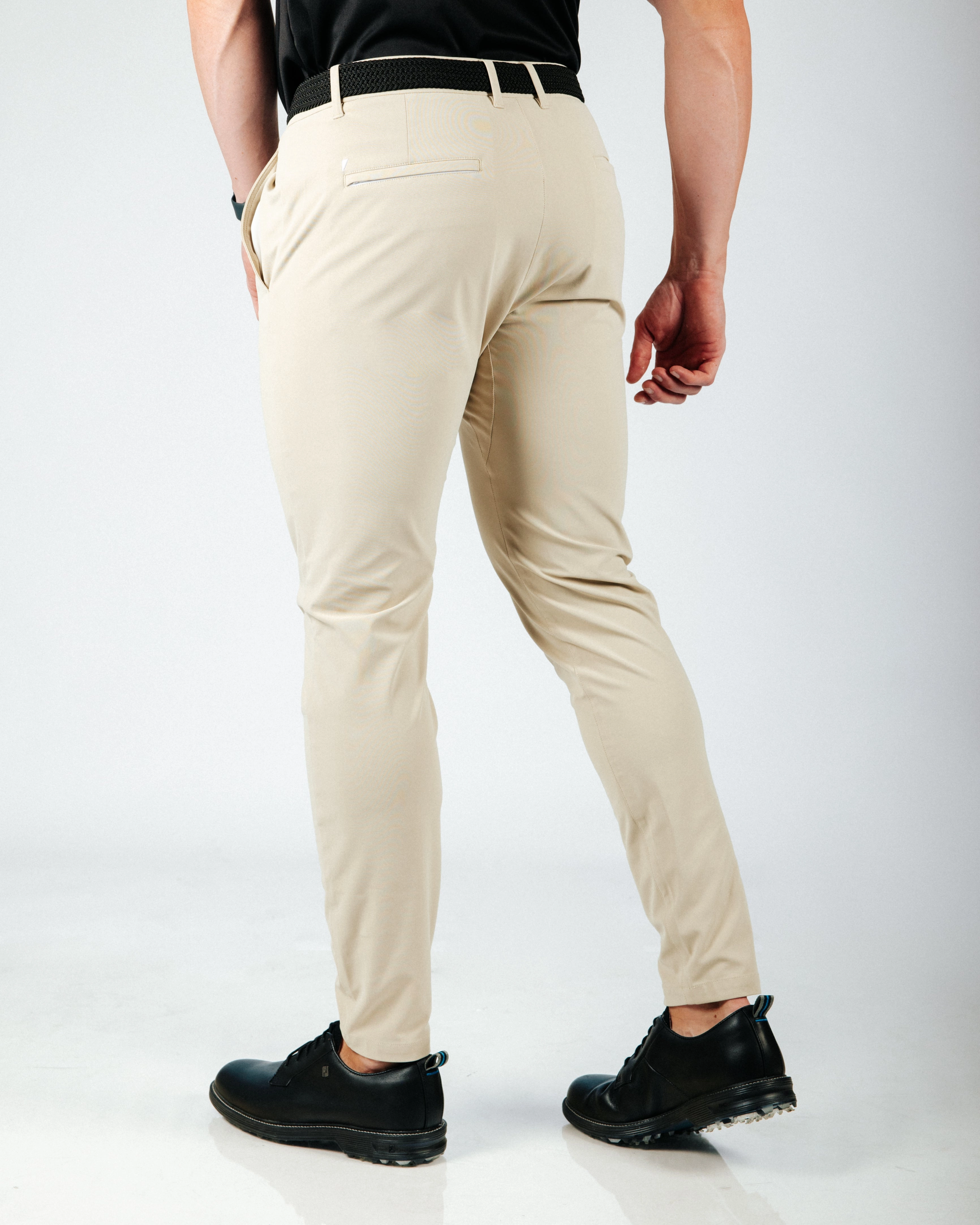 Multi Pocket Design Quick Move Light Khaki Traditional Pants