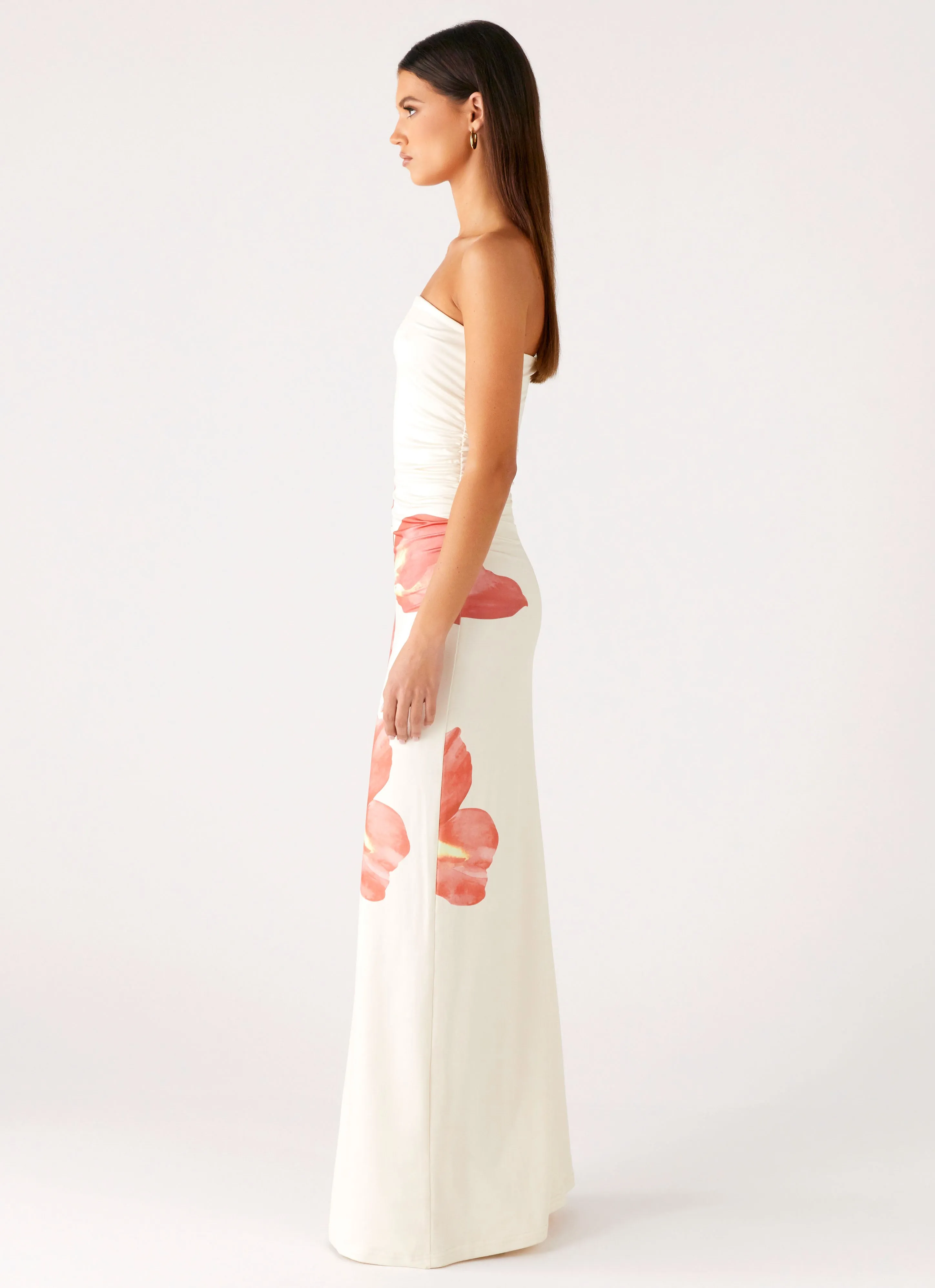 Bellanca Strapless Maxi Dress - Siena Floral Everyday Movement
