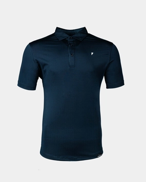 Non Irritating Seams Antibacterial Navy Classic Polo