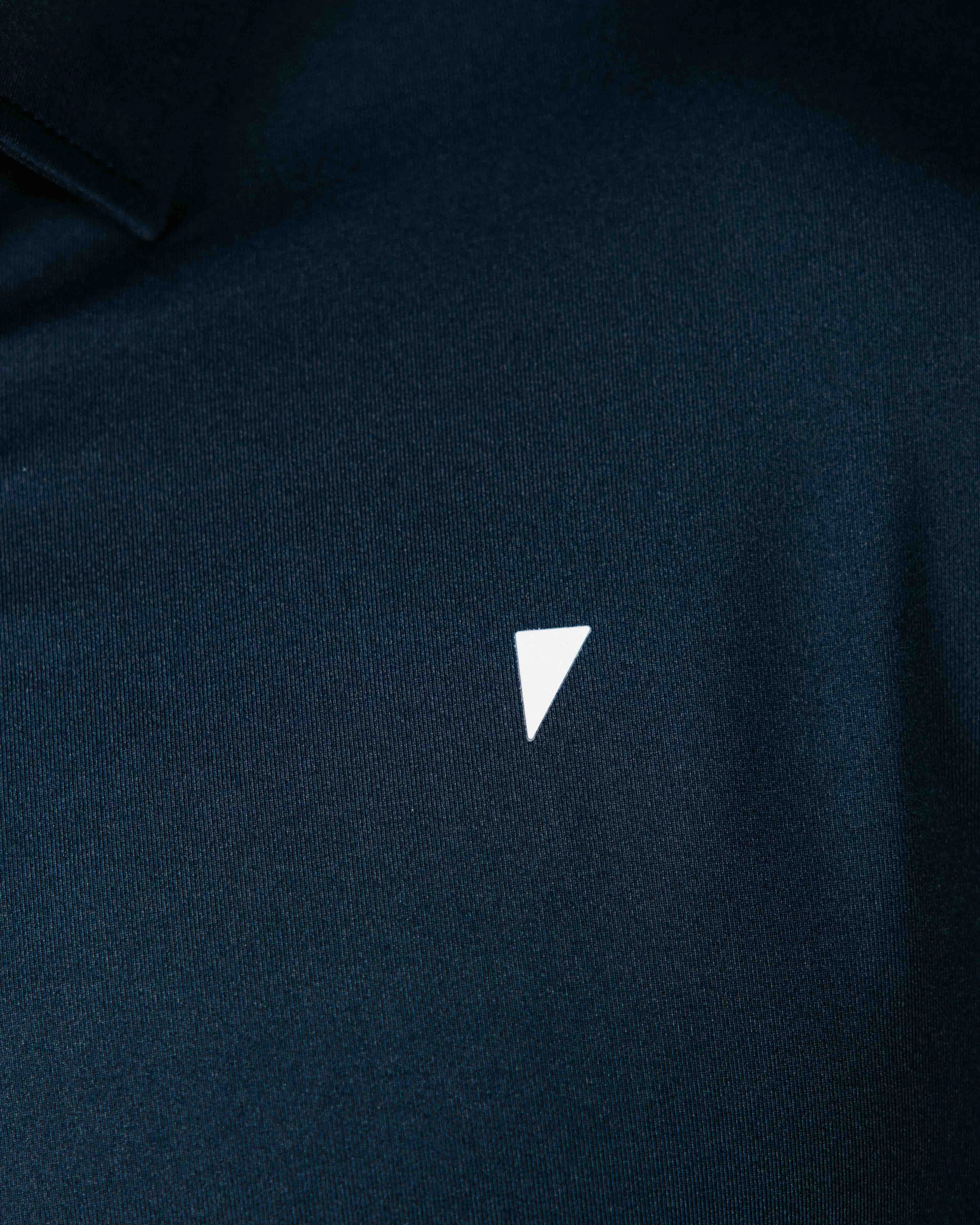 Sustainable Material Blend Elegant Look Navy Classic Polo