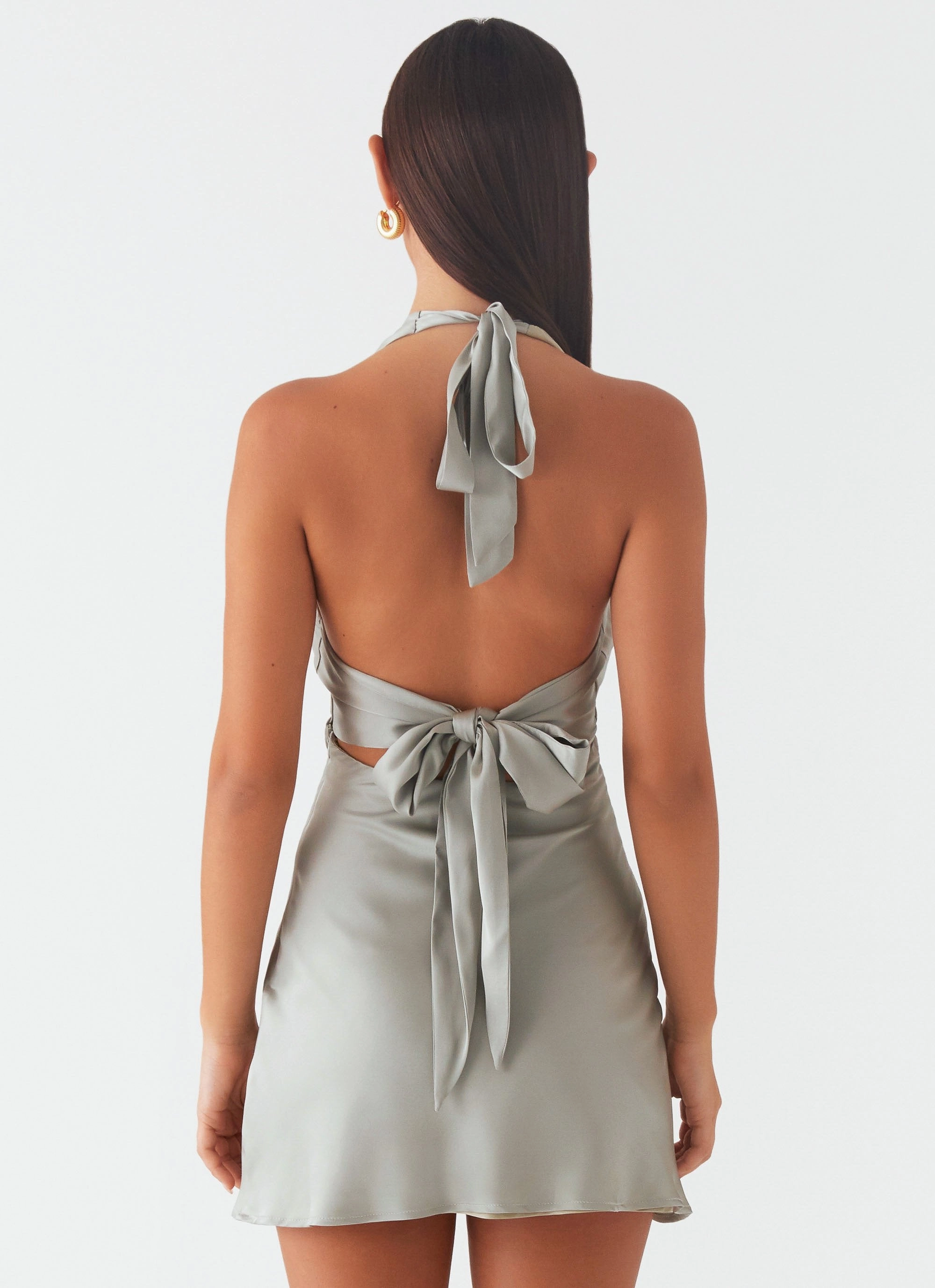 Heavy Hearted Mini Dress - Sage Comfy Comfort All Daywear