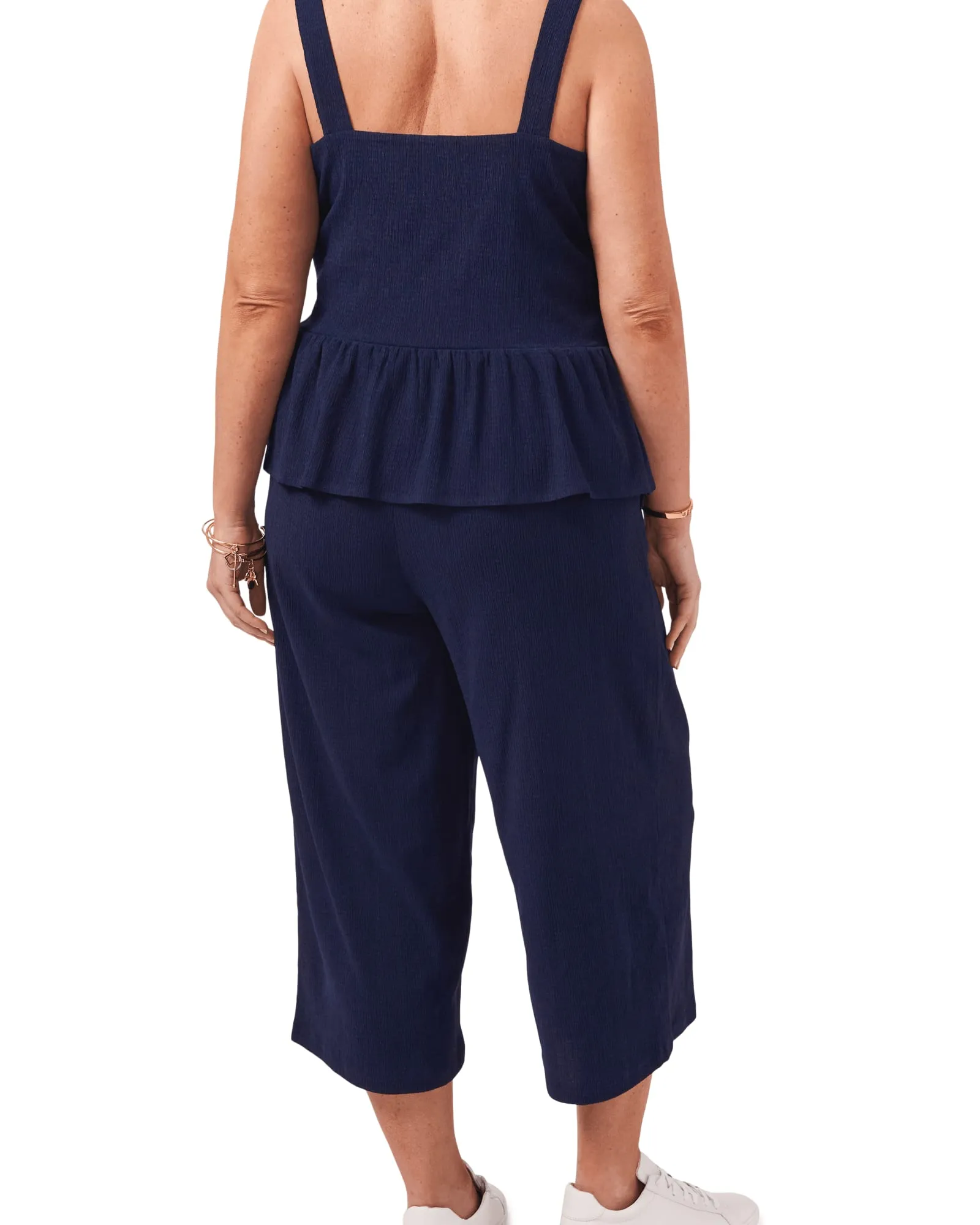 Lina Cropped Pant | TWILIGHT NAVY