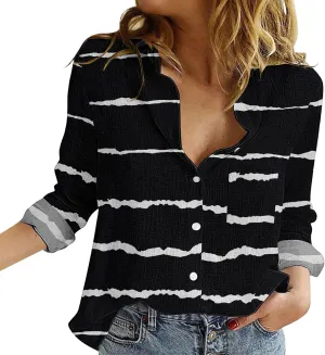Linen Outfits Women Womens Linen Shorts Short Sleeve Shirts V Neck Collared Down Blouse Tops Camp Solid Casual