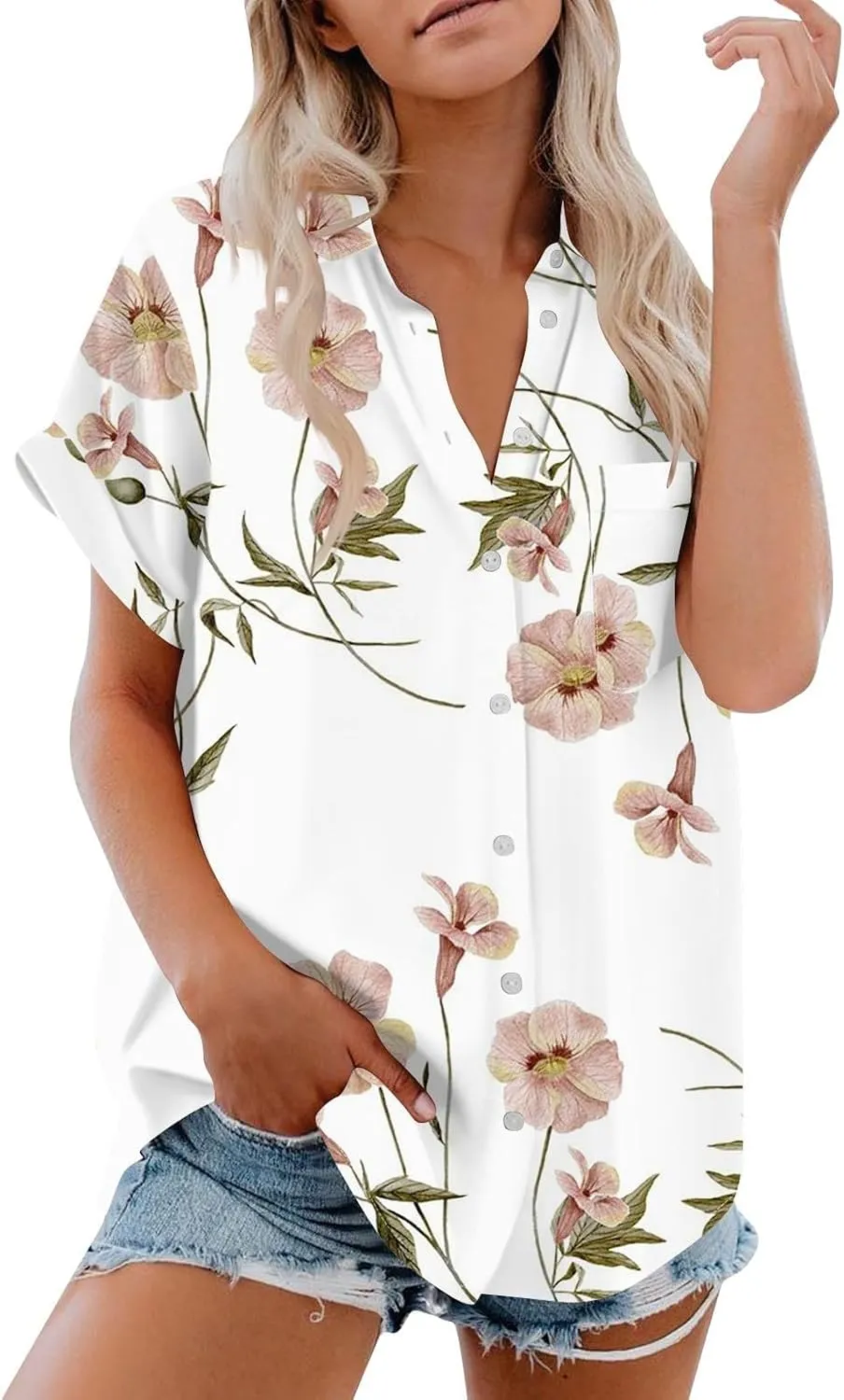 Linen Tops for Women Solid Color Sleeve Collar Casual Women's Shirt Women's Shirt Long Sleeve Shirt Women Black