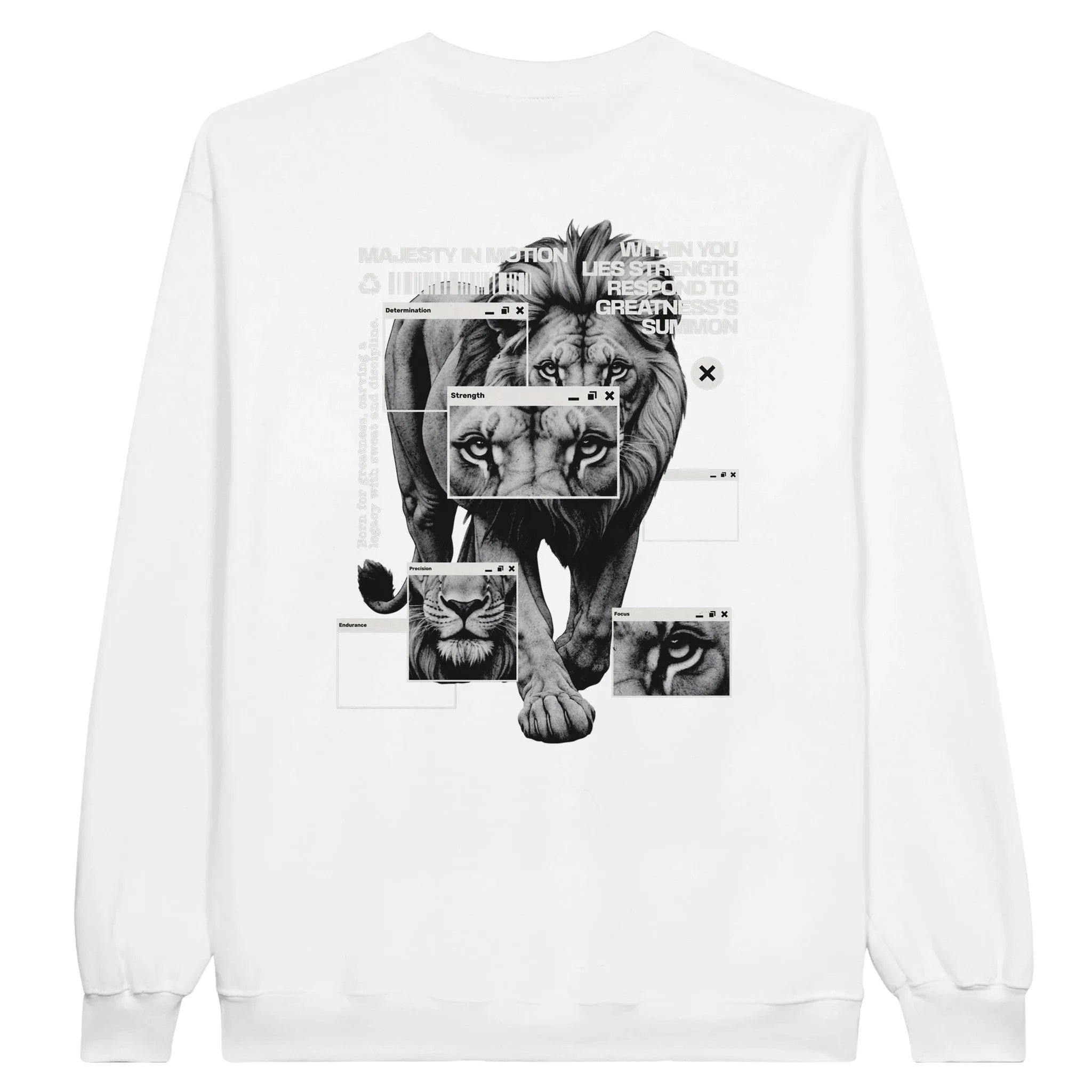 Lion Unisex Crewneck Sweatshirt