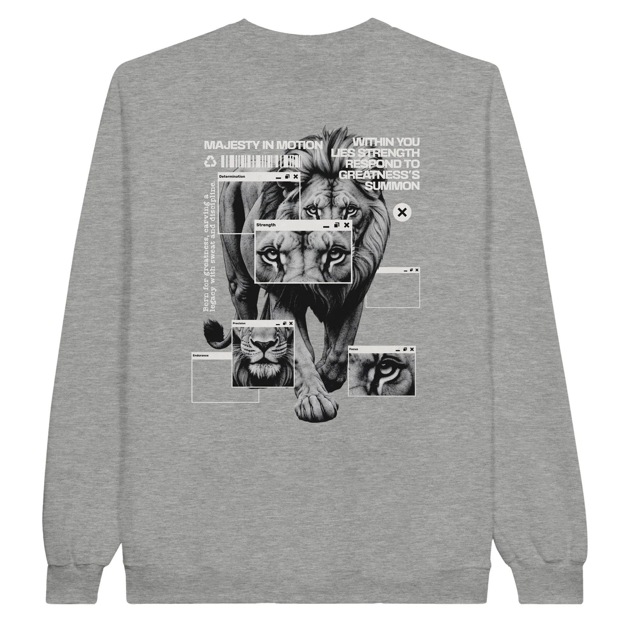 Lion Unisex Crewneck Sweatshirt