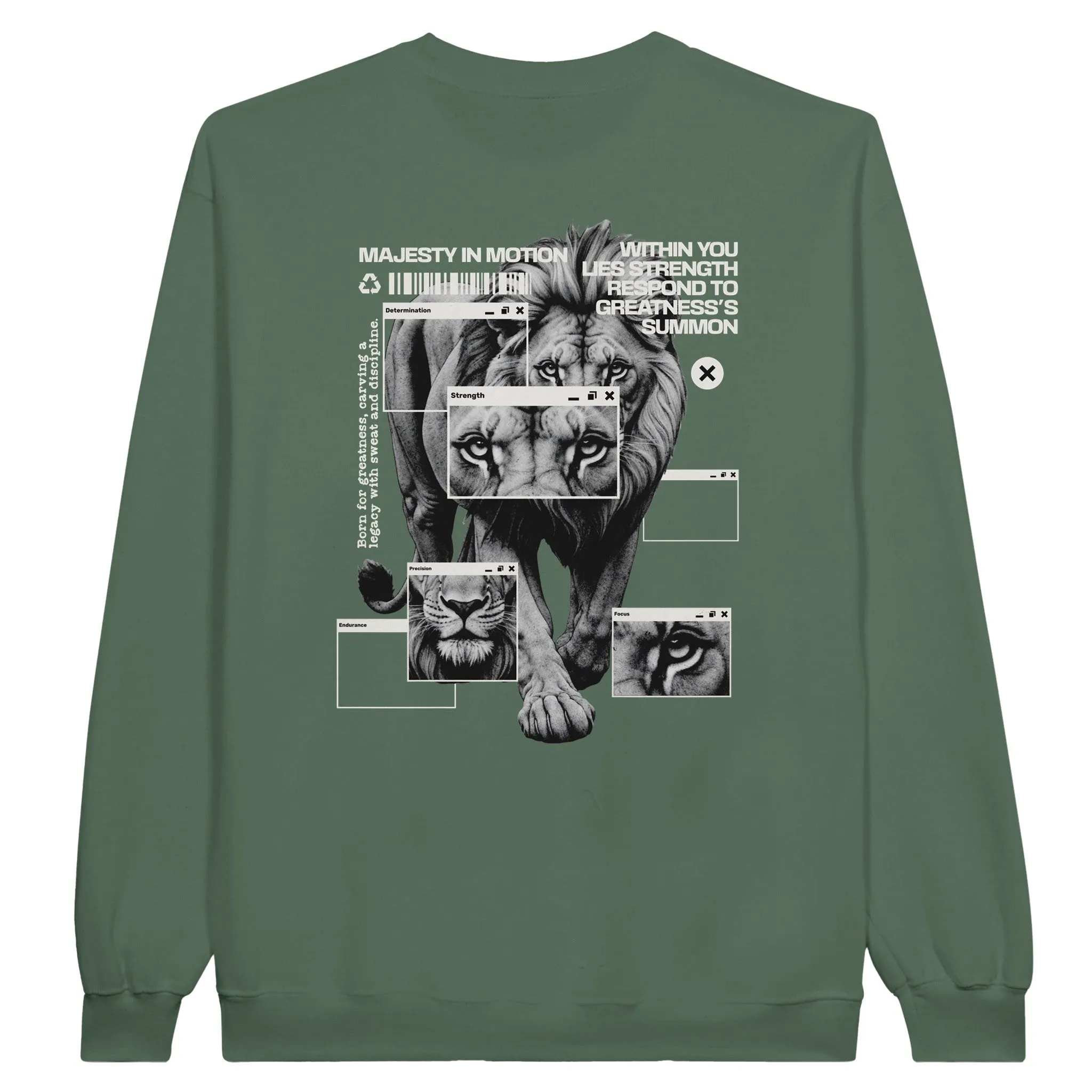 Lion Unisex Crewneck Sweatshirt