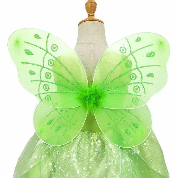 Little Girl Cosplay Princess Dress Gala Prom Fairies Gown