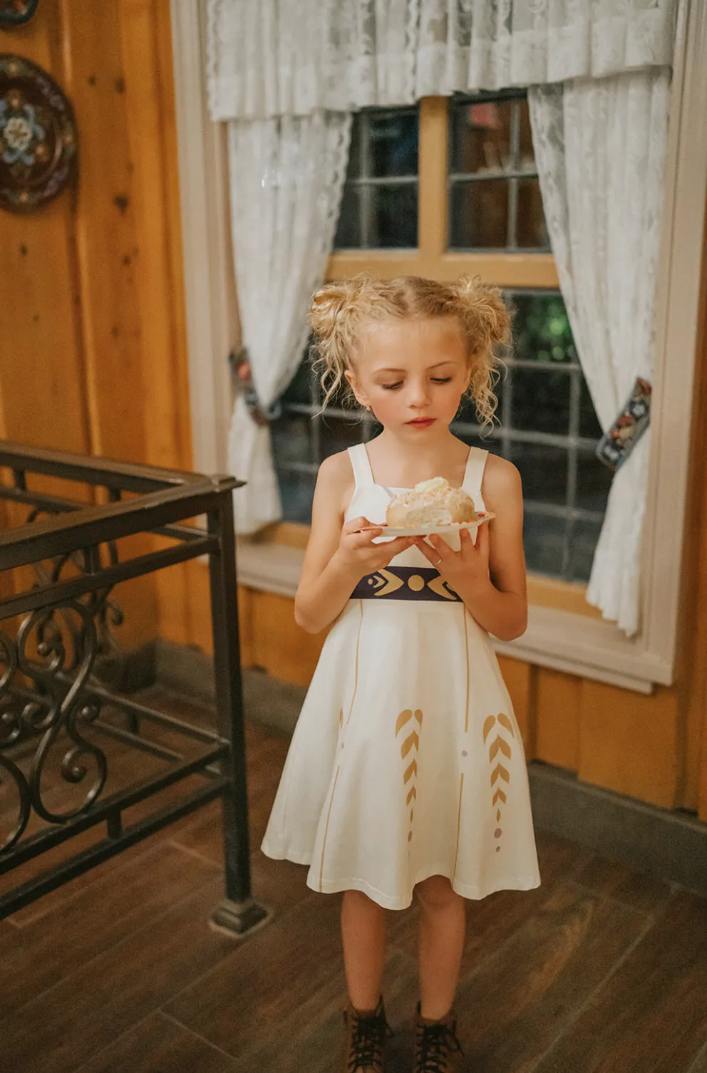 Little Ice Princess Autumn Twirl Dress