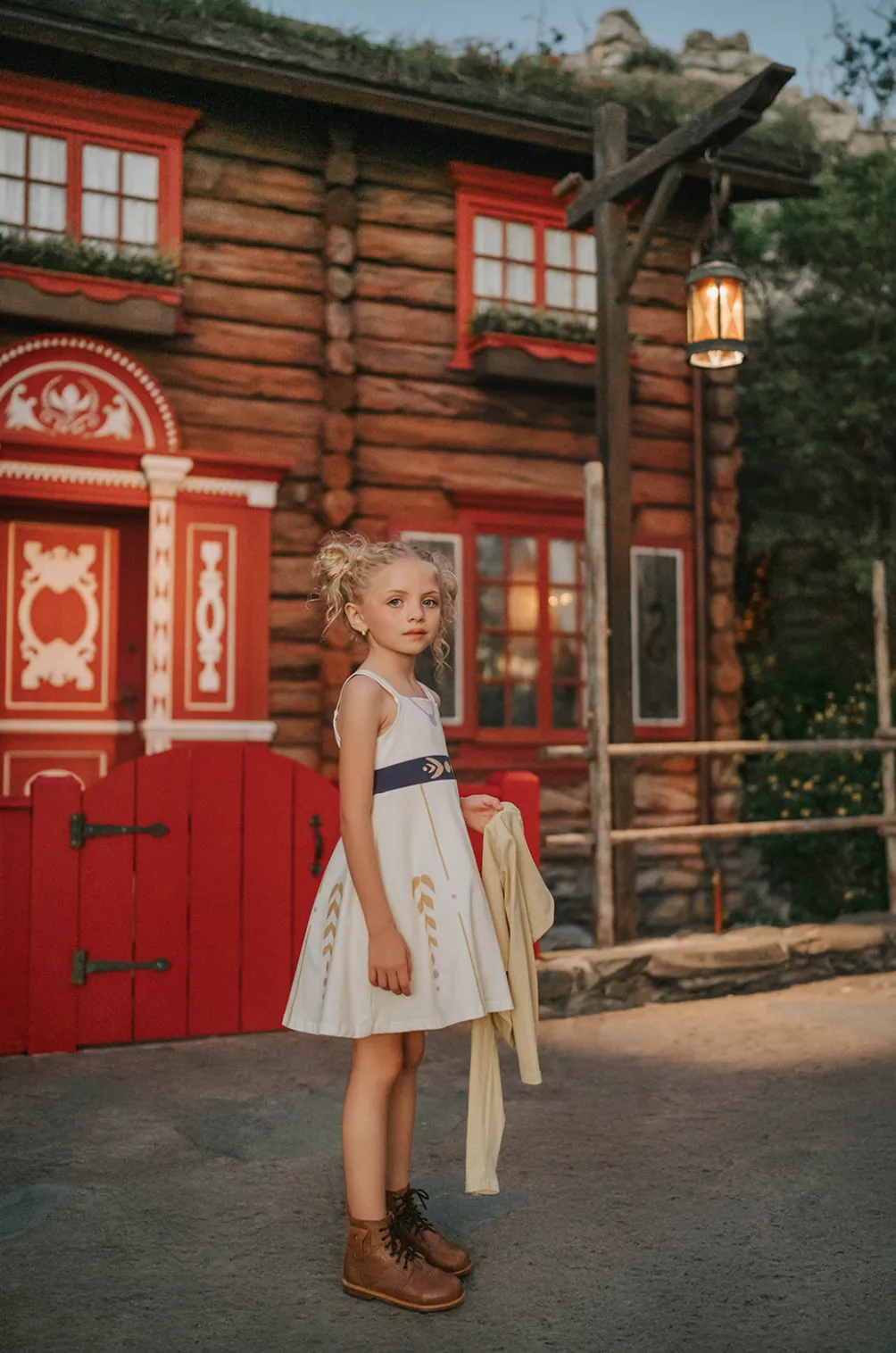 Little Ice Princess Autumn Twirl Dress