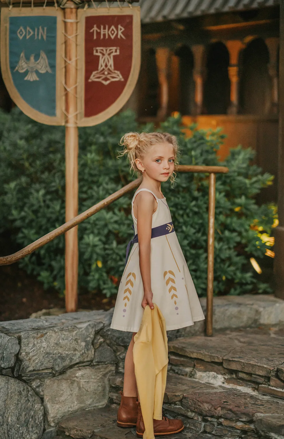Little Ice Princess Autumn Twirl Dress