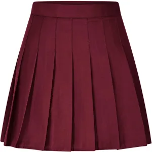 Lmdudan 2025 Womens Pleated Tennis Skirts High Waisted A-line Skirt School Uniform Athletic Golf Skorts with Shorts