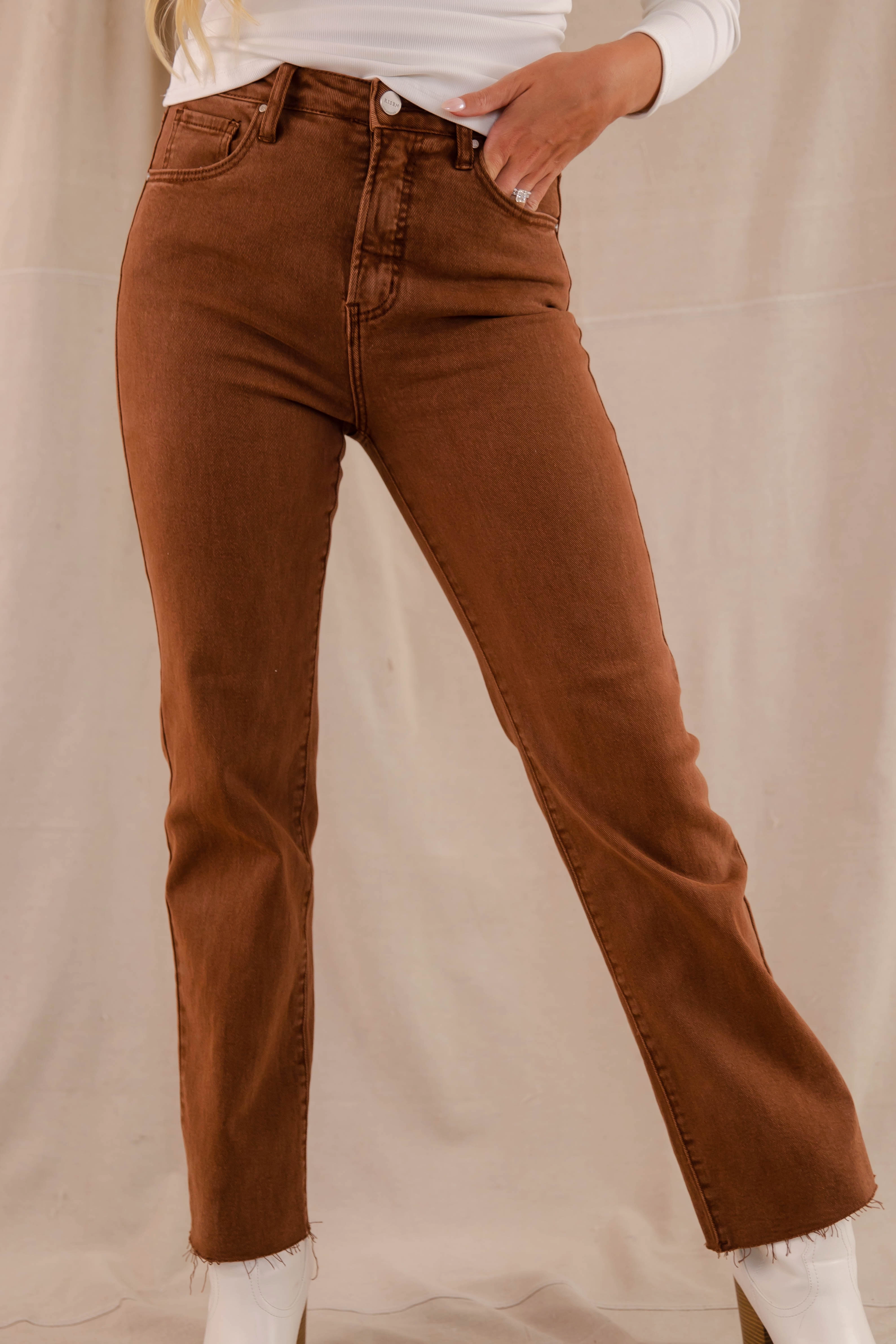 Durable Hem Long Story Short Denim