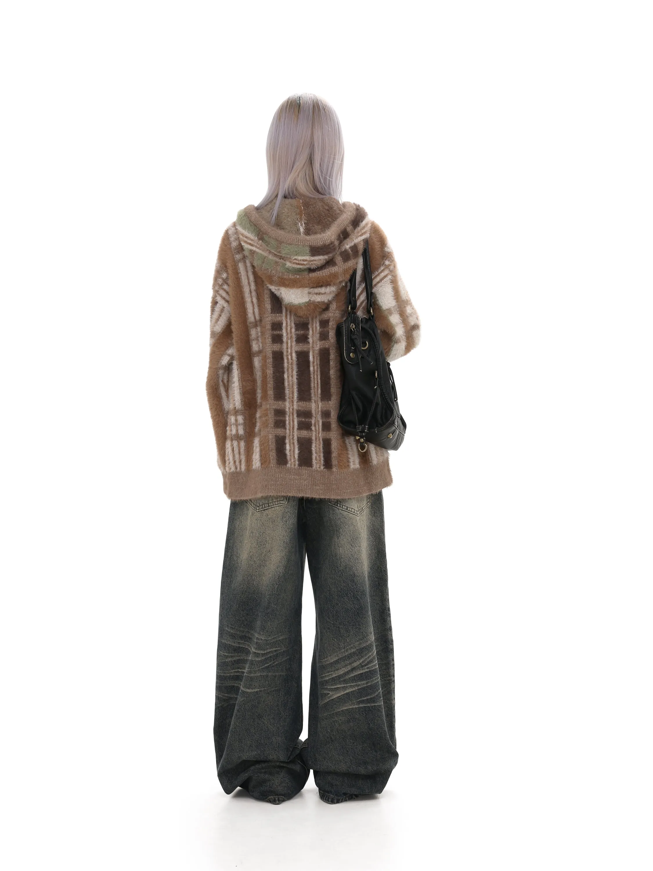 Loose Fit Retro Thick Jeans
