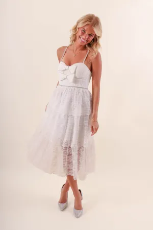 Love In My Heart Midi Dress Fashionable Touch Art Spirit